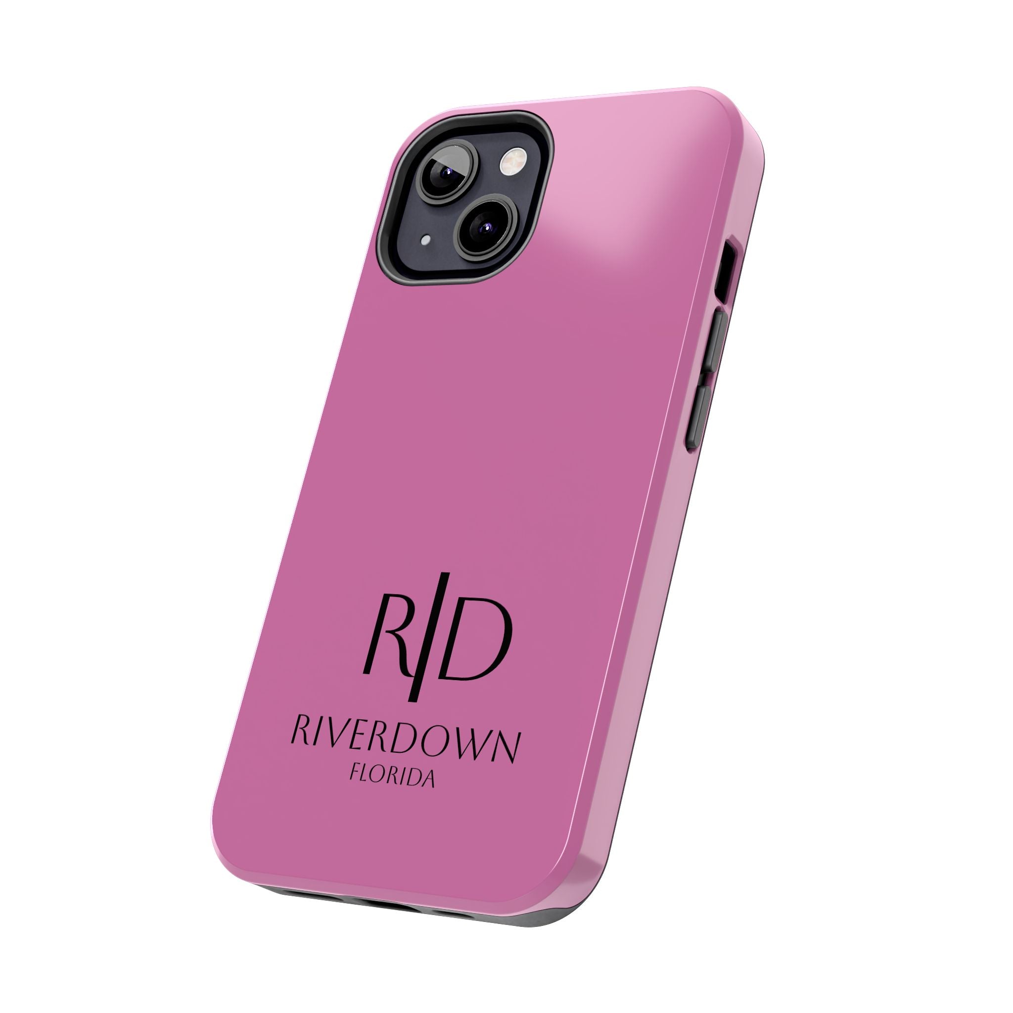 924 - Phone Case Pink Peddle Riverdown Florida Tough Phone Case – Slim Protective iPhone Cover with R|D Logo