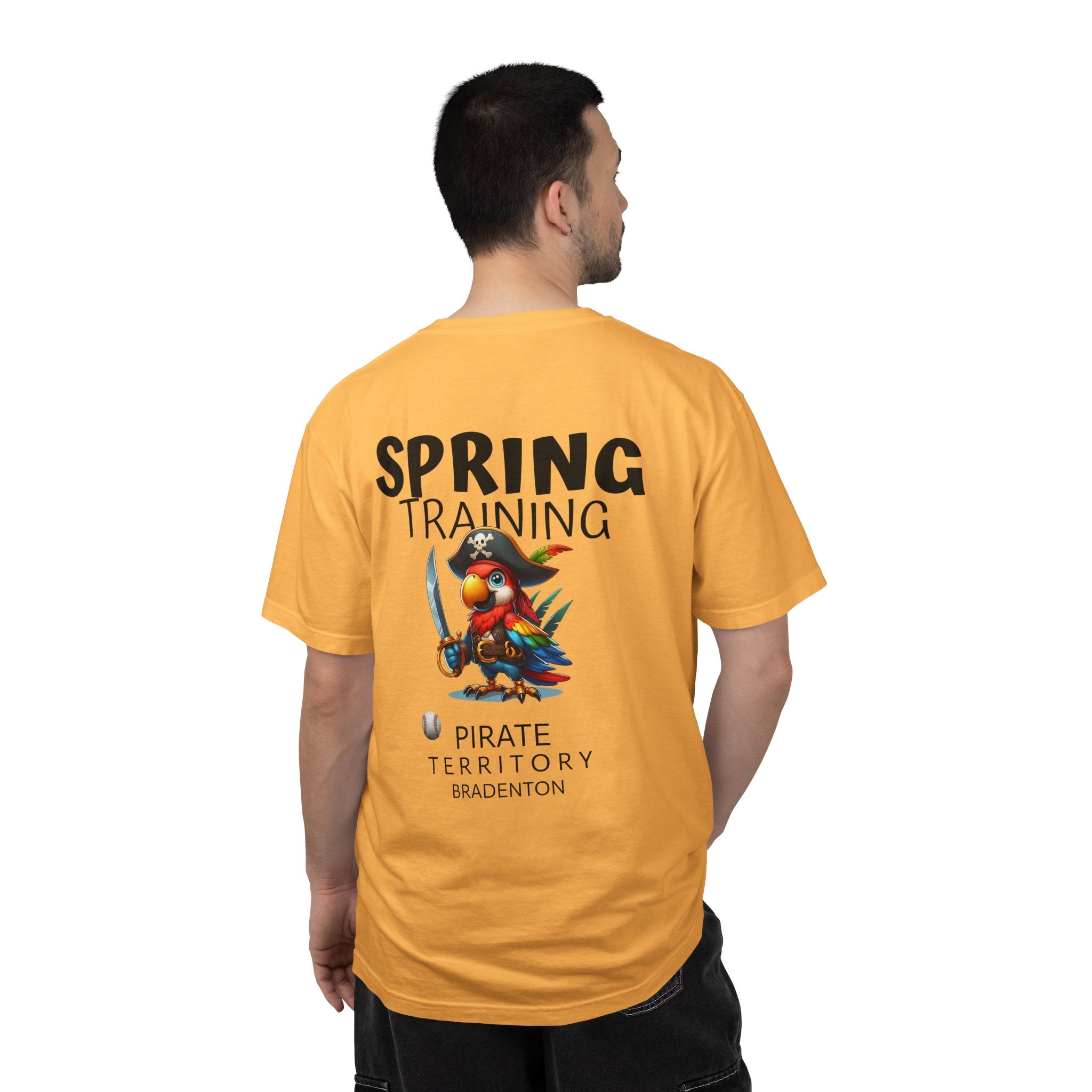 10 - Tee Multi Colors Spring Training Pirate -  Minimalist Initials T-Shirt