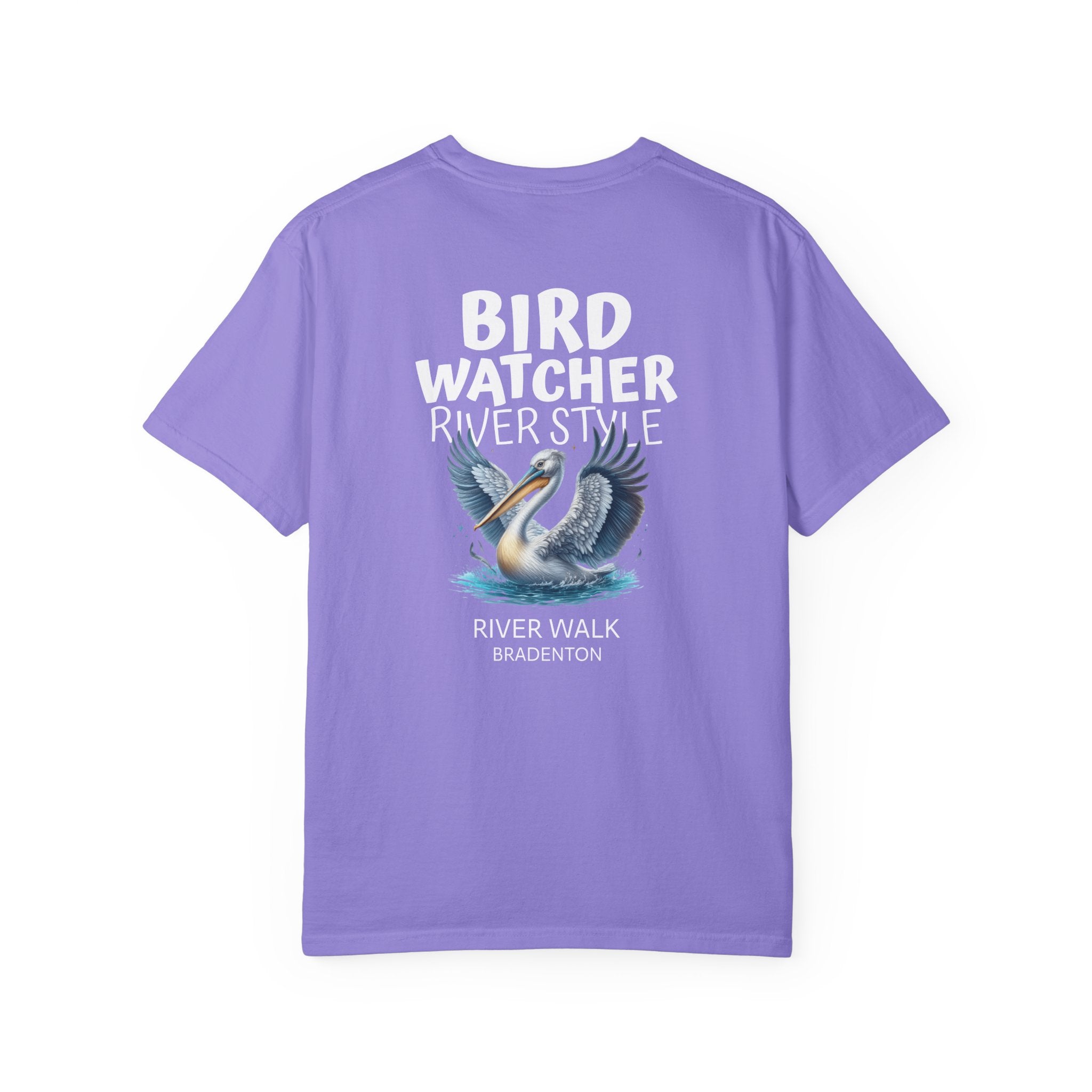 10 - Tee Multi Colors Bird Watcher - Minimalist Initials T-Shirt