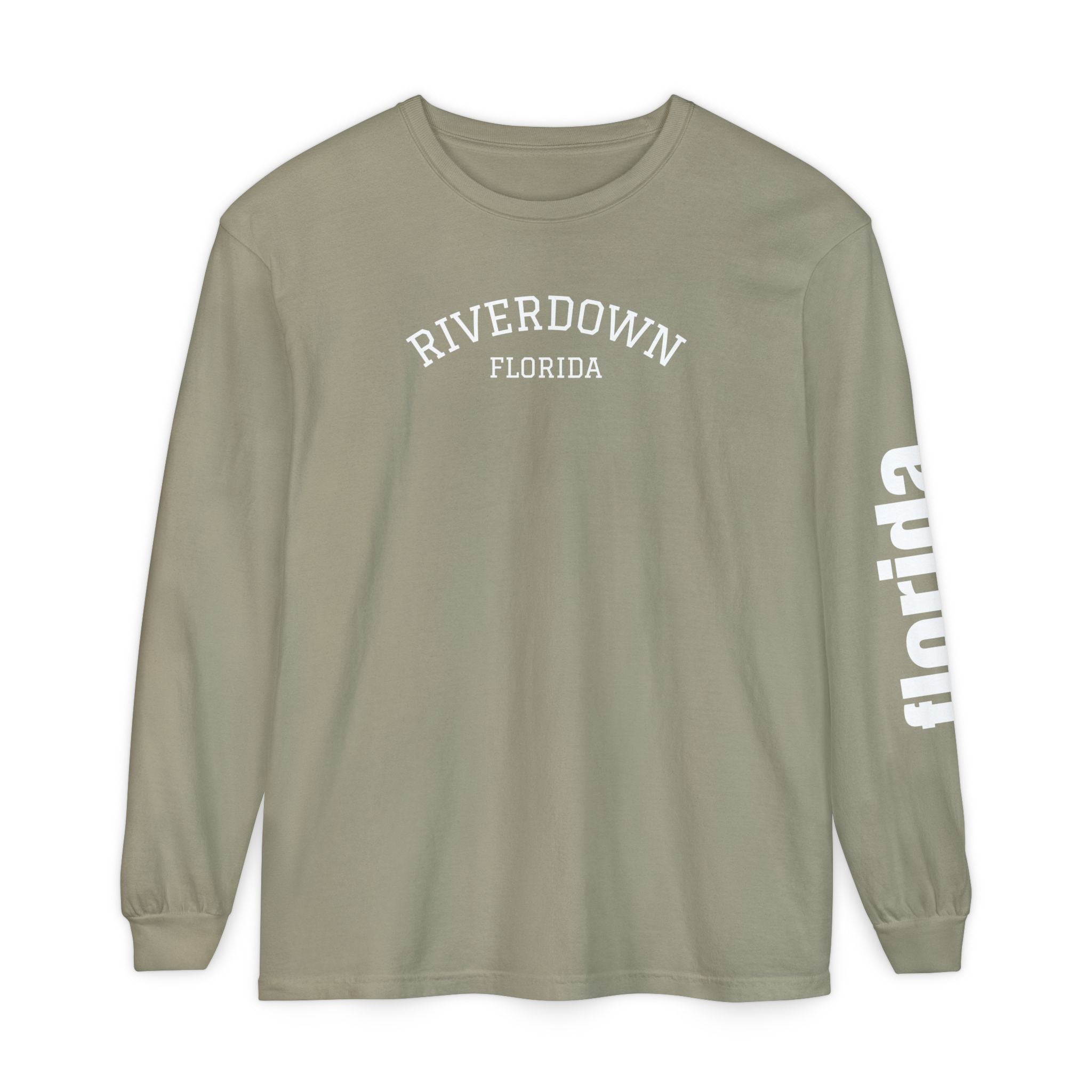 2 - Long Sleeve Tee Multi Colors 'R|D' — Florida Sleeve Graphic