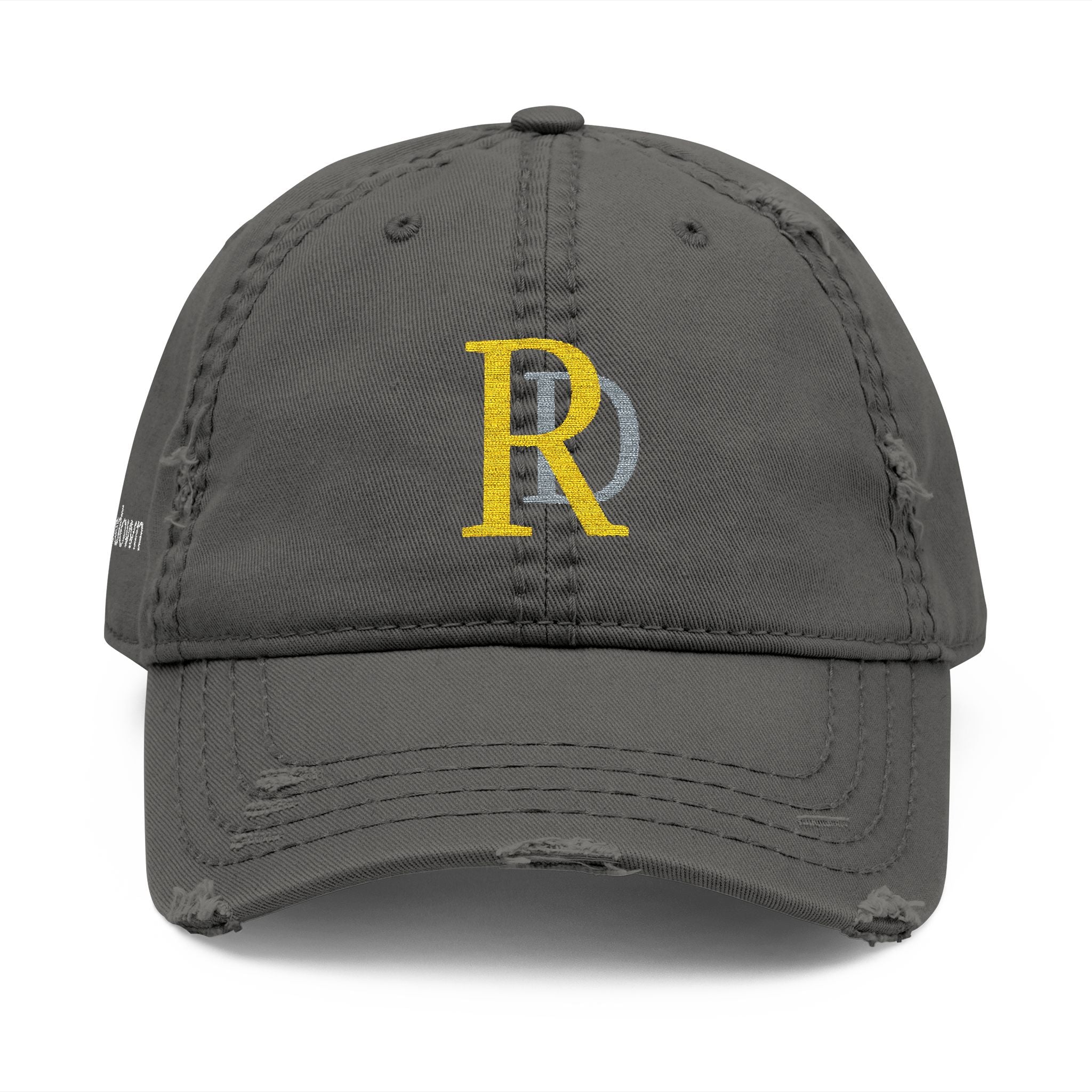 920 - Hat Multi Colors RD Distressed Embroidered 'Riverdown' Dad Hat – Vintage Washed Baseball Cap