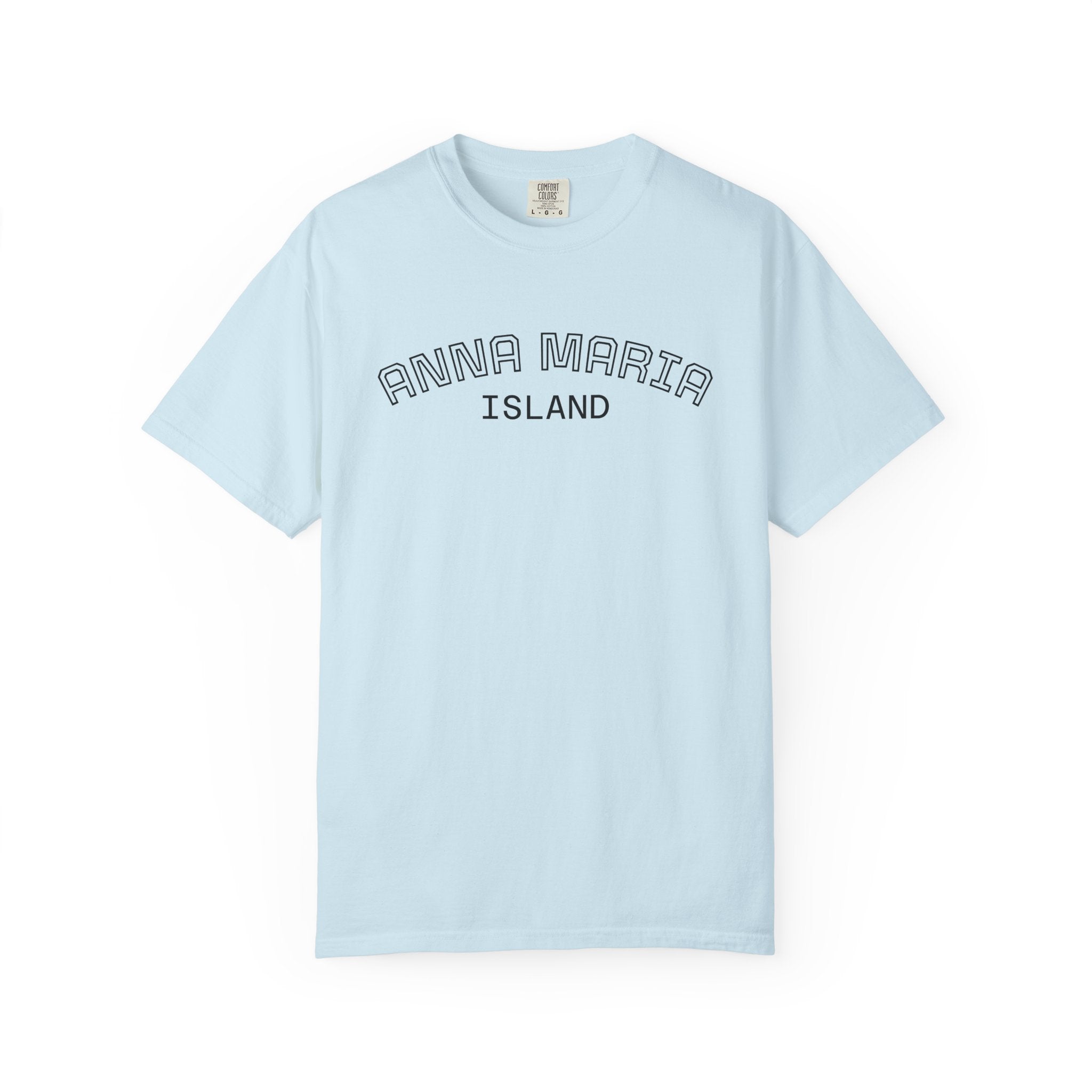 101 -  Tee Multi Colors Island Classic Tee — Minimalist Initials T-Shirt