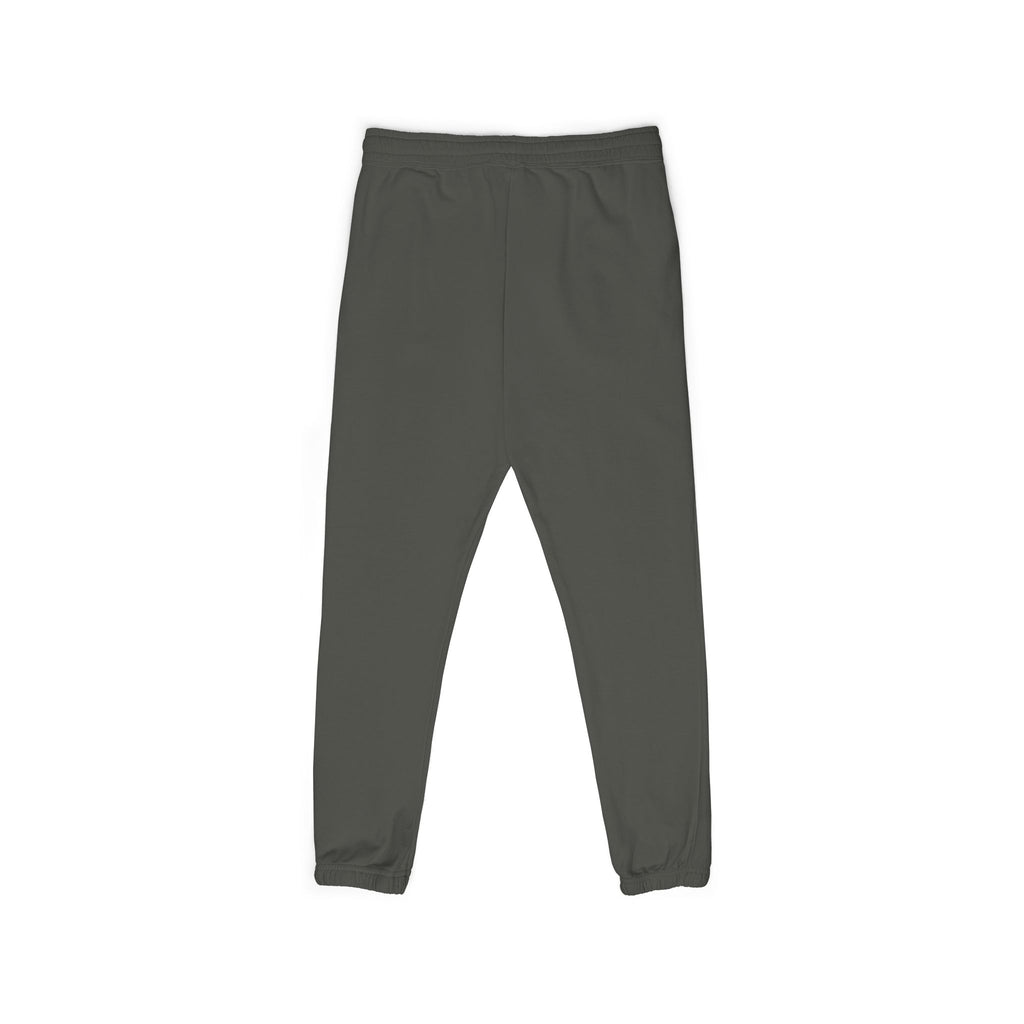 6 - Pants Sweats Vertical Script Multi Colors Joggers — Cozy Garment-Dyed Fleece Sweatpants with Side Text