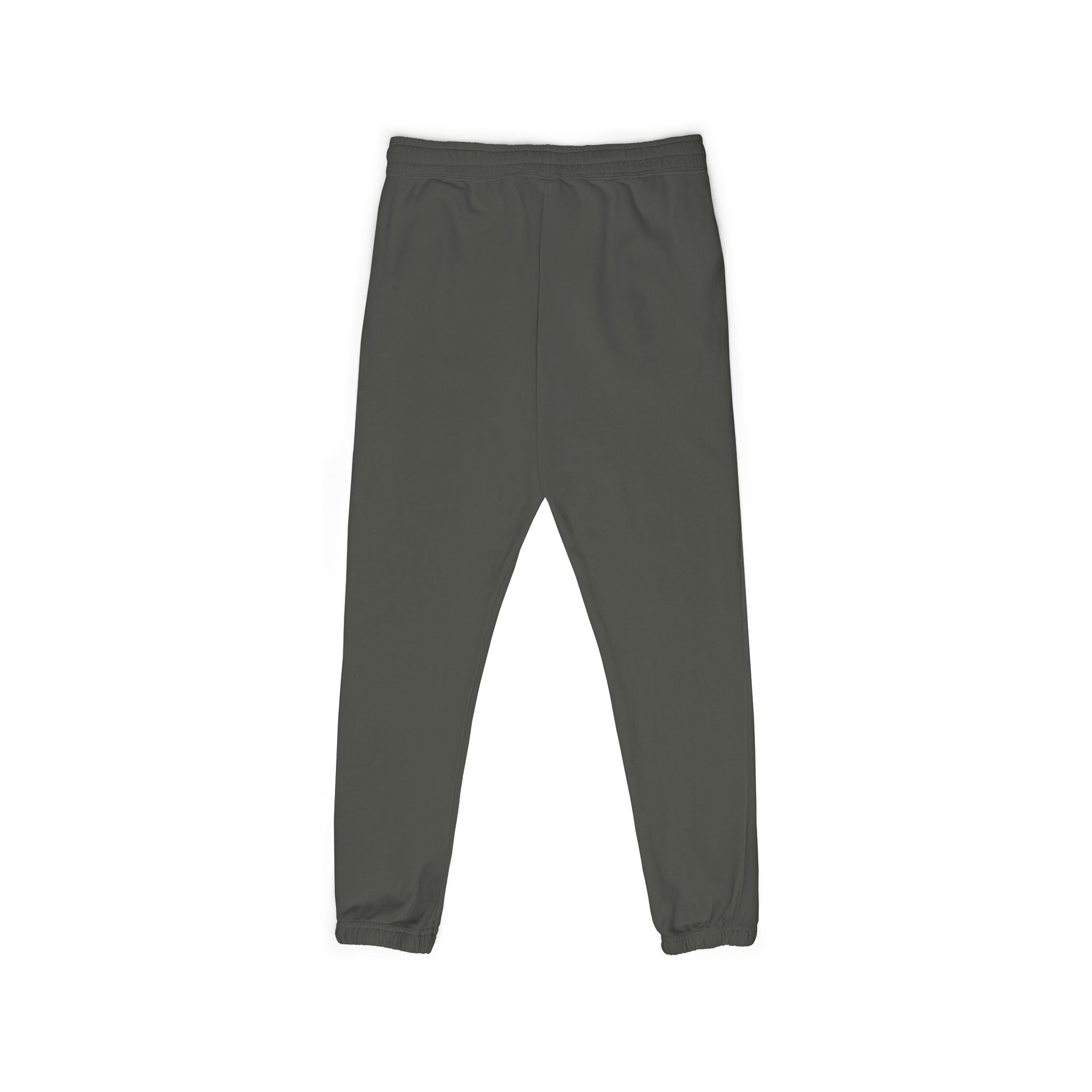 6 - Pants Sweats Vertical Script Multi Colors Joggers — Cozy Garment-Dyed Fleece Sweatpants with Side Text