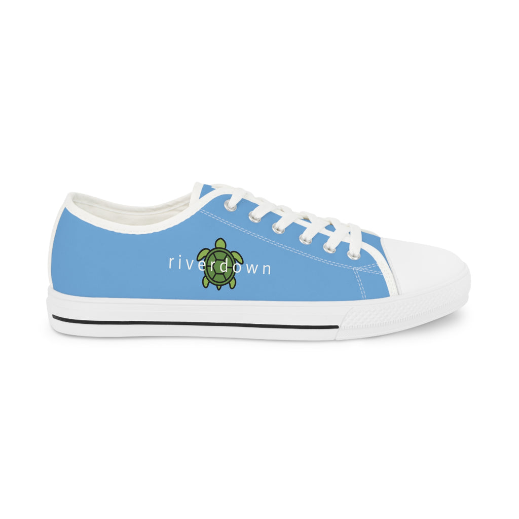 81 - Men's Low Top Sneakers Sea Turtle — Canvas Shoes