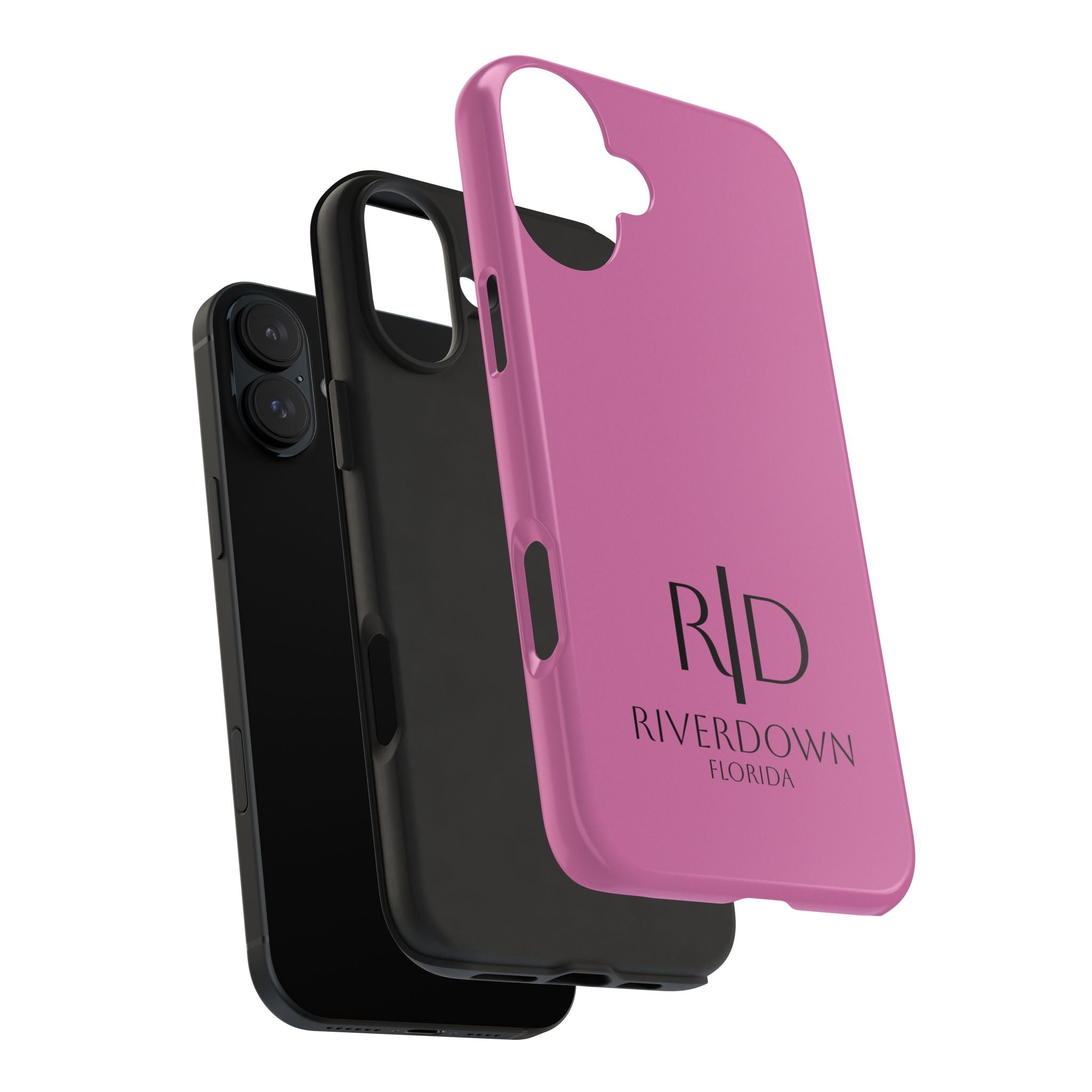 924 - Phone Case Pink Peddle Riverdown Florida Tough Phone Case – Slim Protective iPhone Cover with R|D Logo