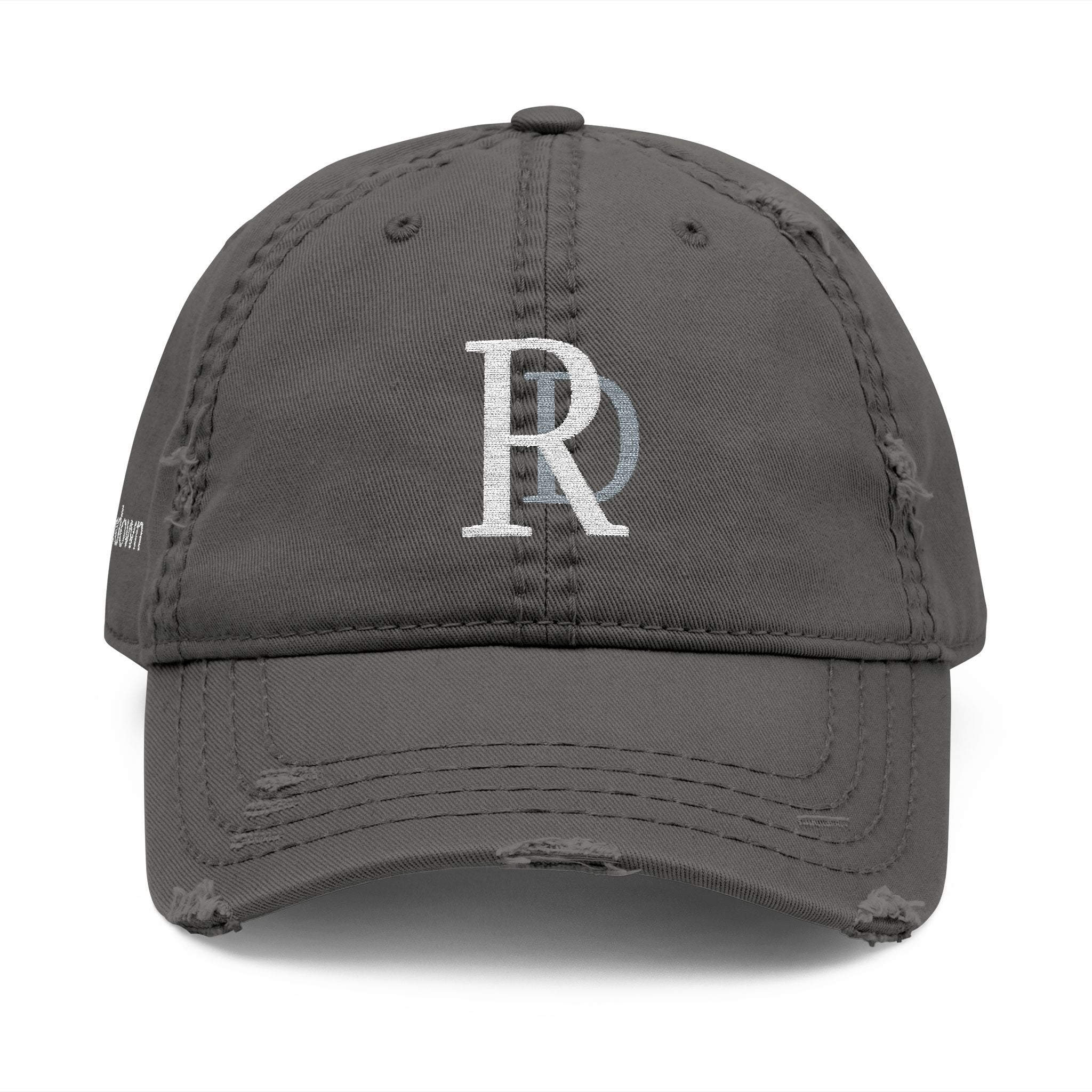 920 - Hat Multi Colors RD Distressed Embroidered 'Riverdown' Dad Hat – Vintage Washed Baseball Cap