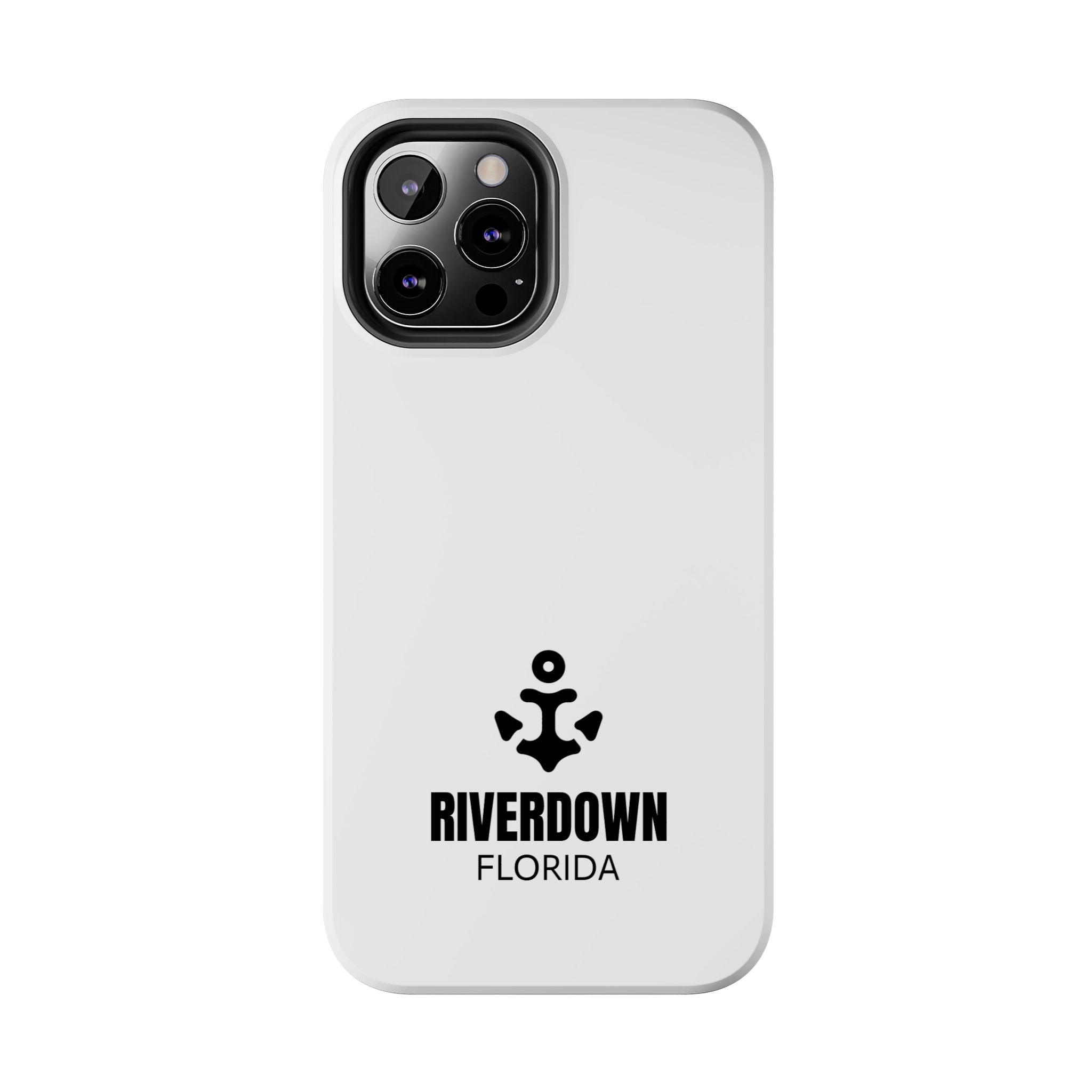 924 - Phone Case White Cap Riverdown Florida Tough Phone Case – Slim Protective iPhone Cover with R|D Logo