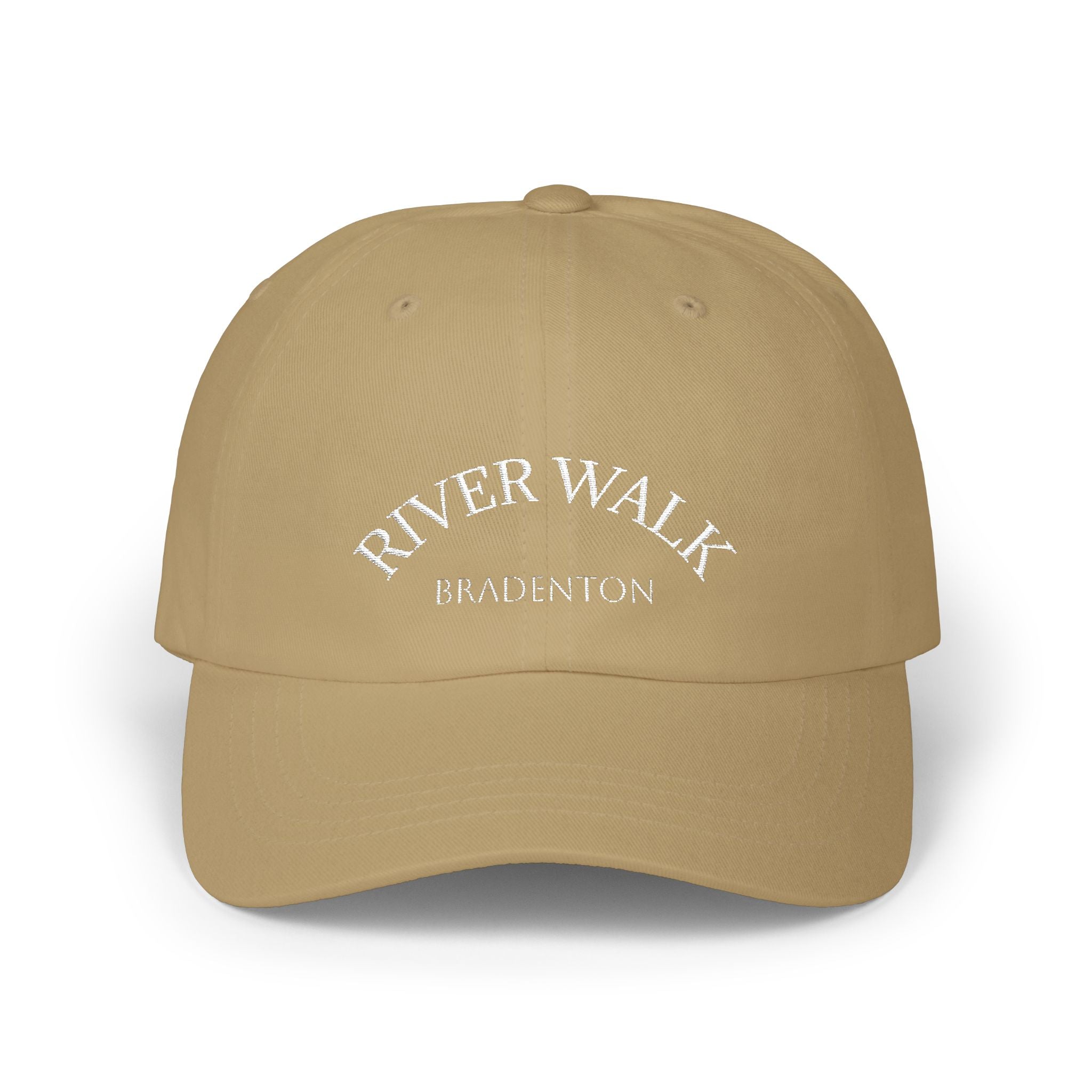 92 - River Walk Bradenton Embroidered Dad Cap — Classic Embroidered Baseball Hat