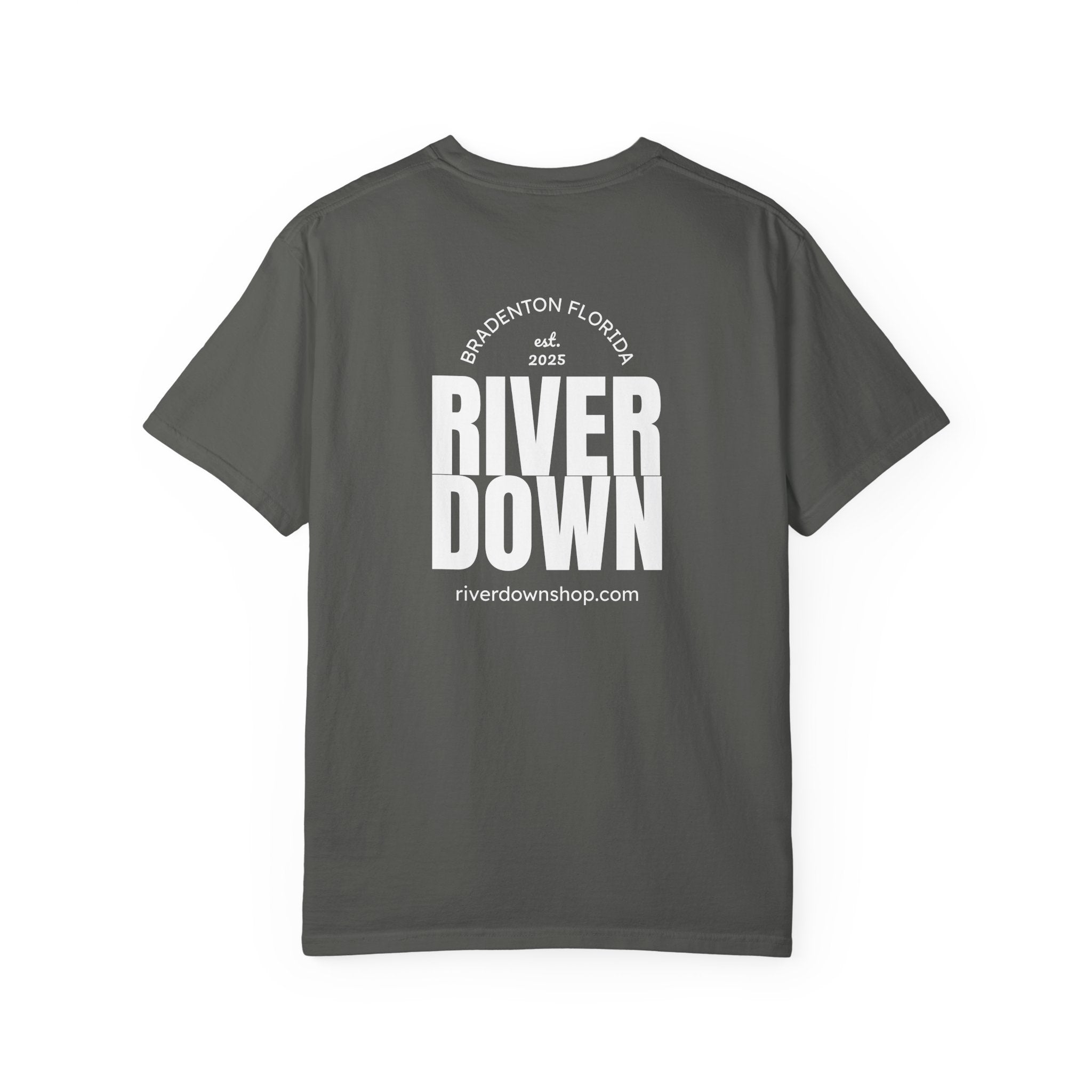 101 -  Tee Multi Colors Monogram R|D River Down Shop Classic Tee — Minimalist Initials T-Shirt