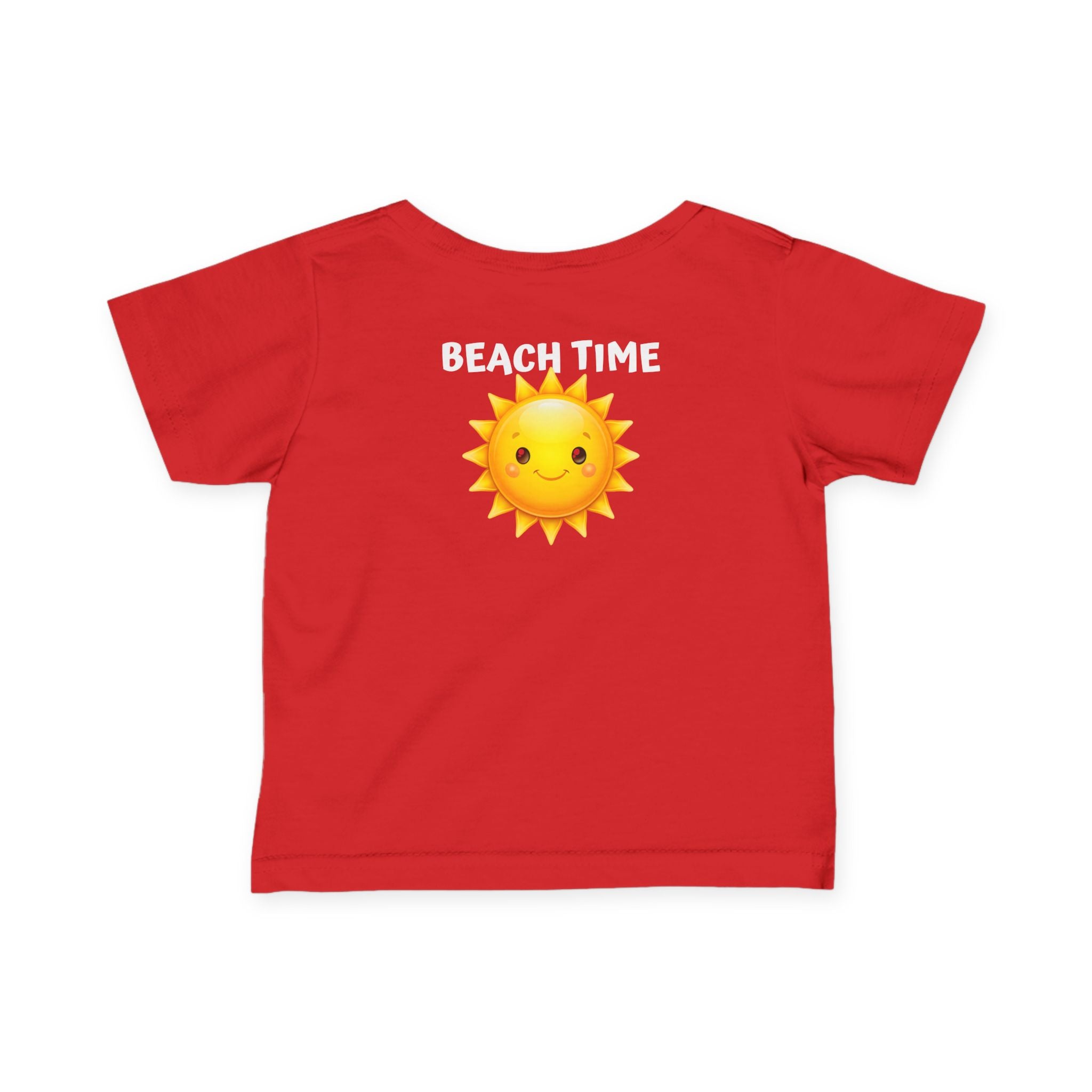 101 - Infant Tee — Beach Time Monogram Logo Baby Shirt