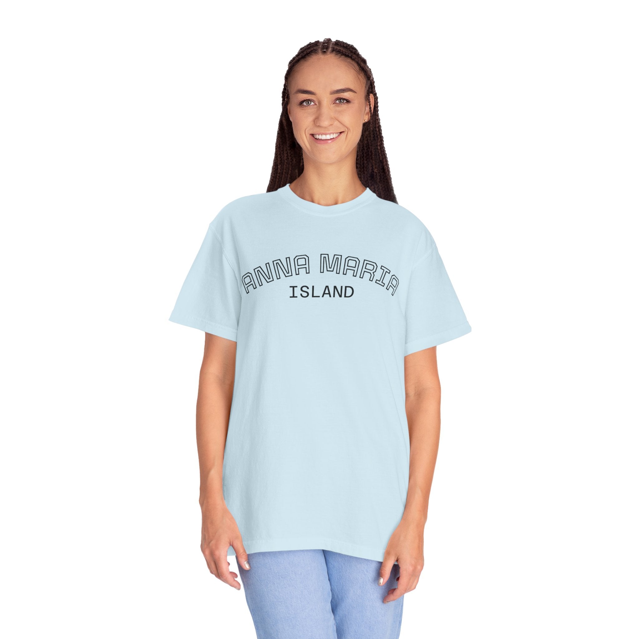 101 -  Tee Multi Colors Island Classic Tee — Minimalist Initials T-Shirt