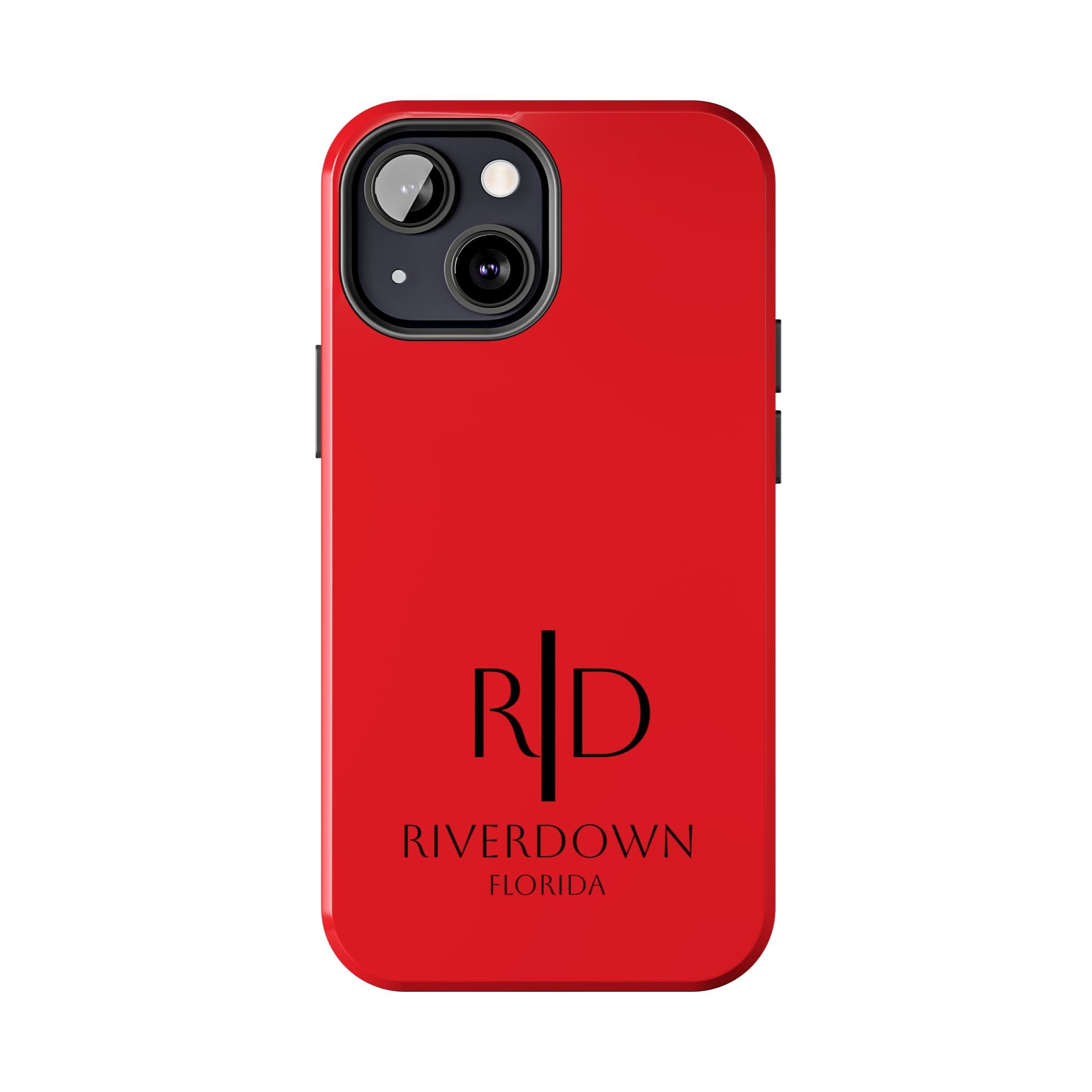 924 - Phone Case Red Berry — Durable Protective Phone Cover with Monogram Logo