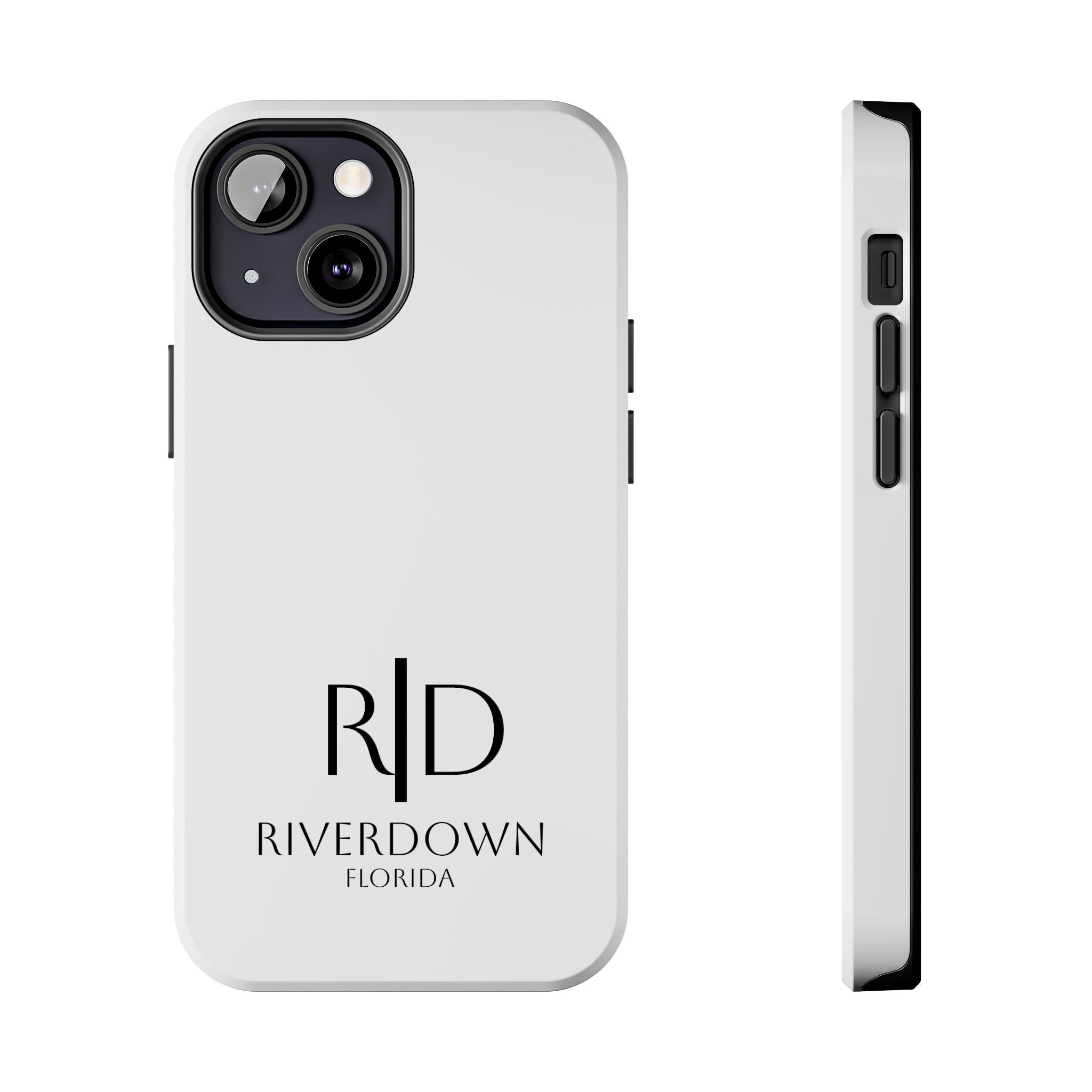 924 - Phone Case White Cap Riverdown Florida Tough Phone Case – Slim Protective iPhone Cover with R|D Logo