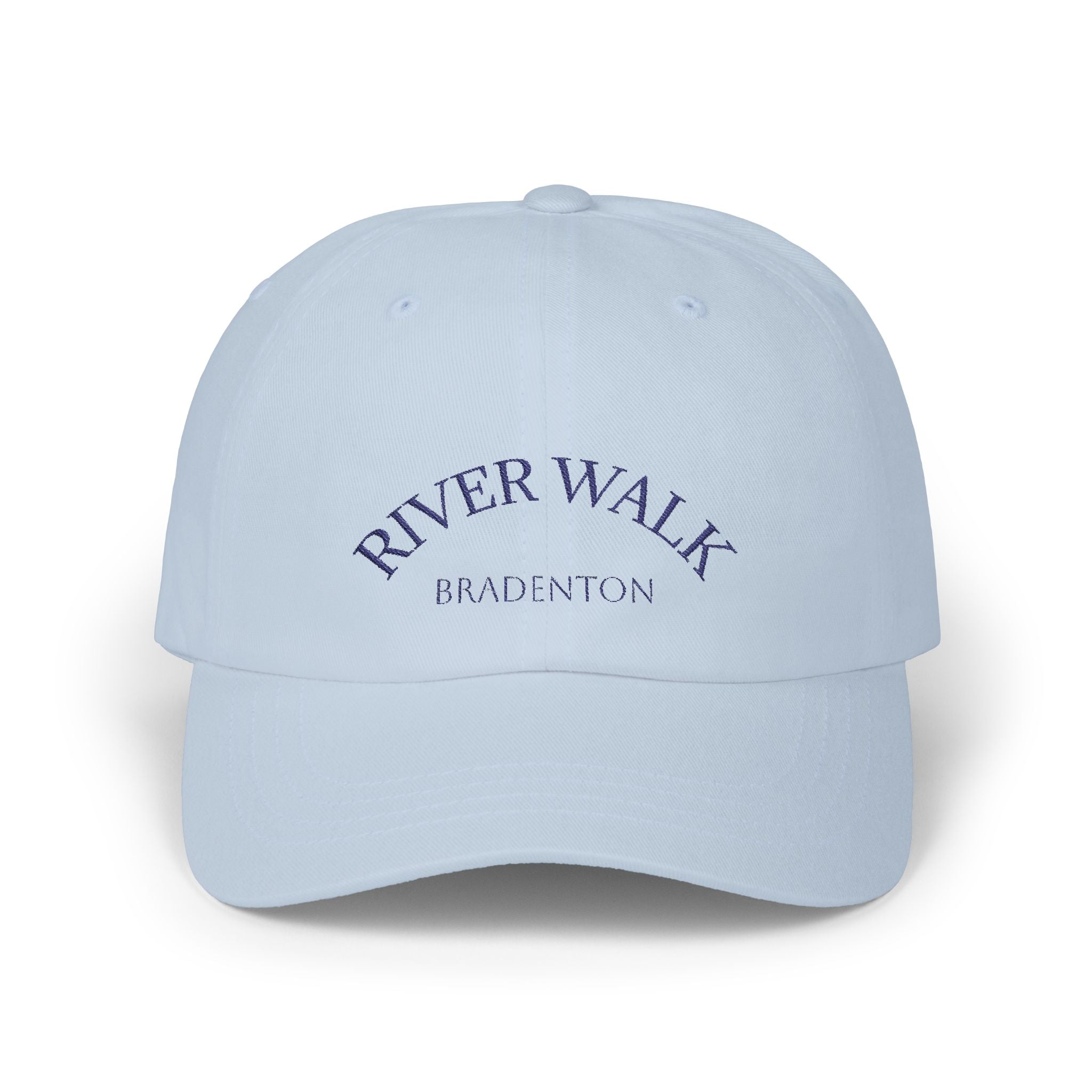 92 - River Walk Bradenton Embroidered Dad Cap — Classic Embroidered Baseball Hat