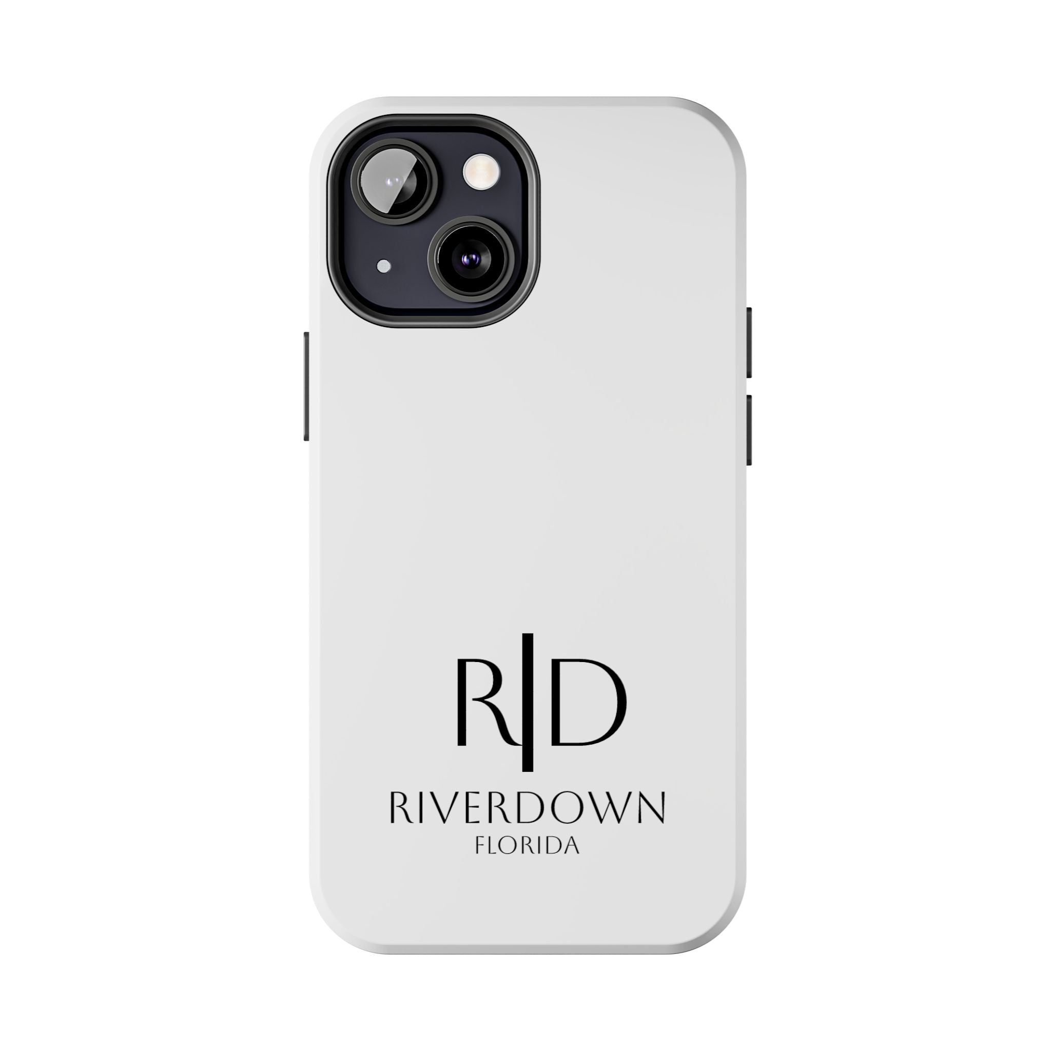 924 - Phone Case White Cap Riverdown Florida Tough Phone Case – Slim Protective iPhone Cover with R|D Logo