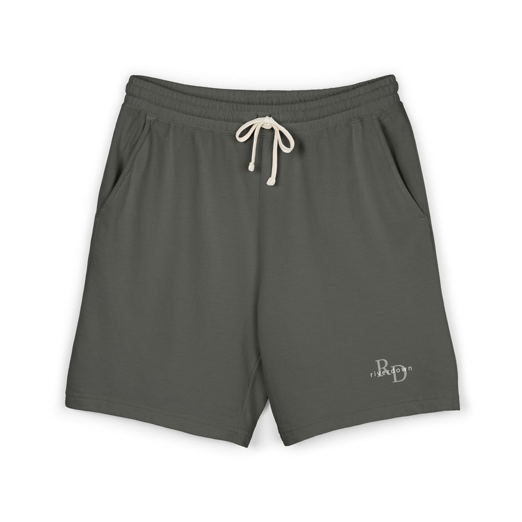 7 - Lightweight Fleece Sweat Shorts — Garment-Dyed Casual Lounge Shorts