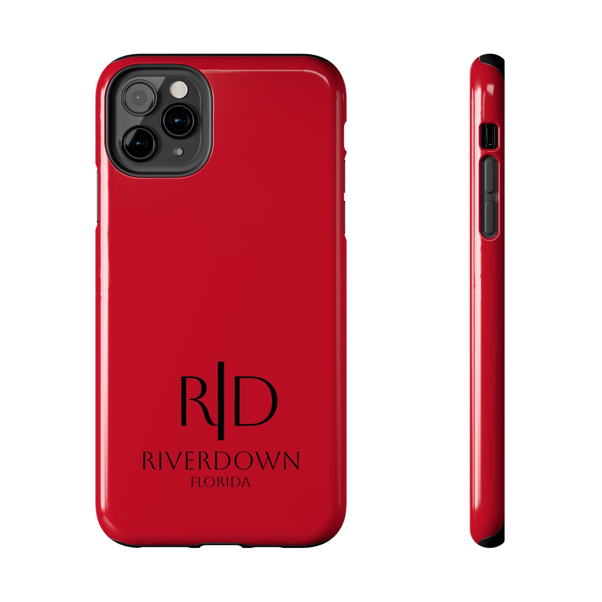 924 - Phone Case Red Berry Riverdown Florida Tough Phone Case – Slim Protective iPhone Cover with R|D Logo