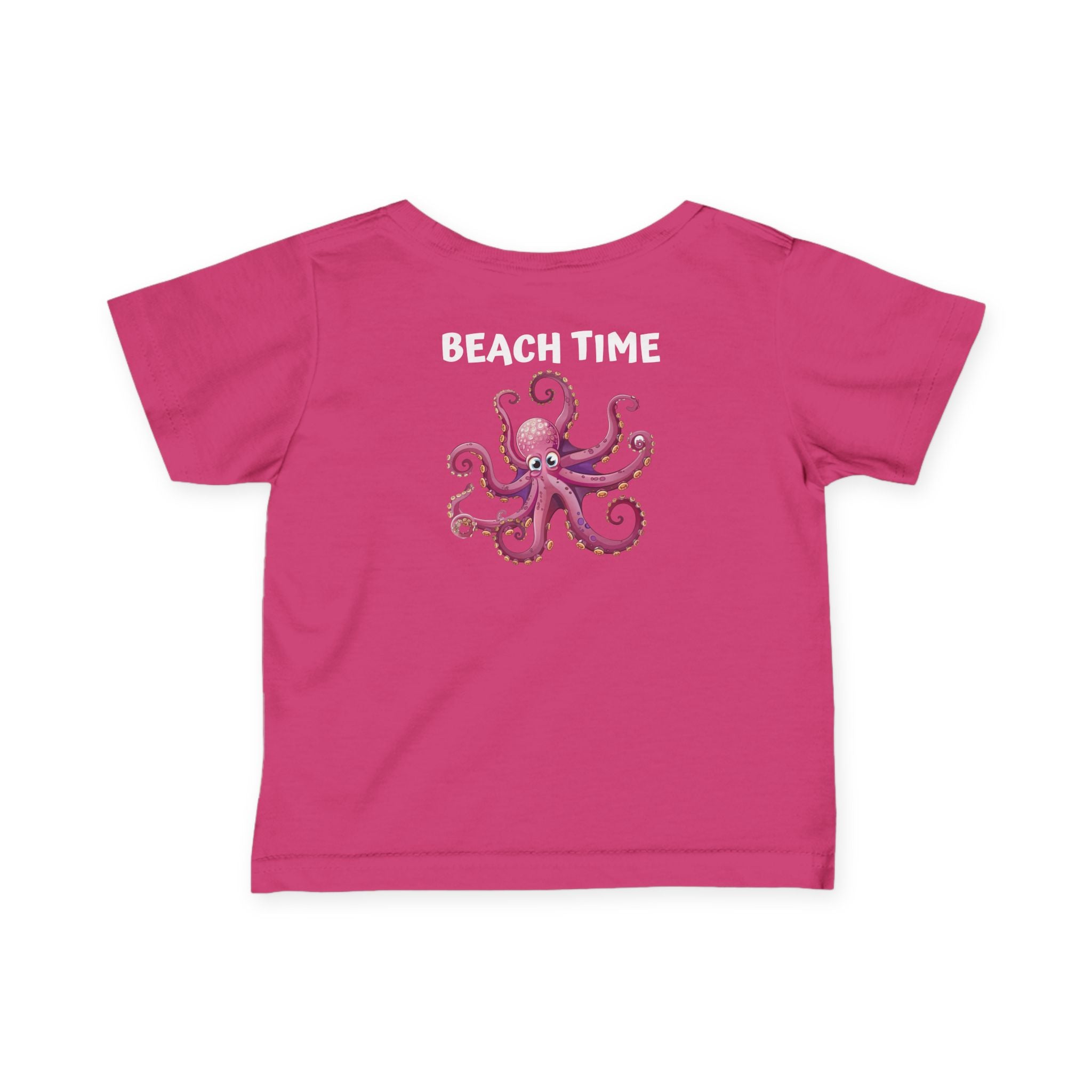 101 - Infant Tee —  Beach Time 2 Monogram Logo Baby Shirt