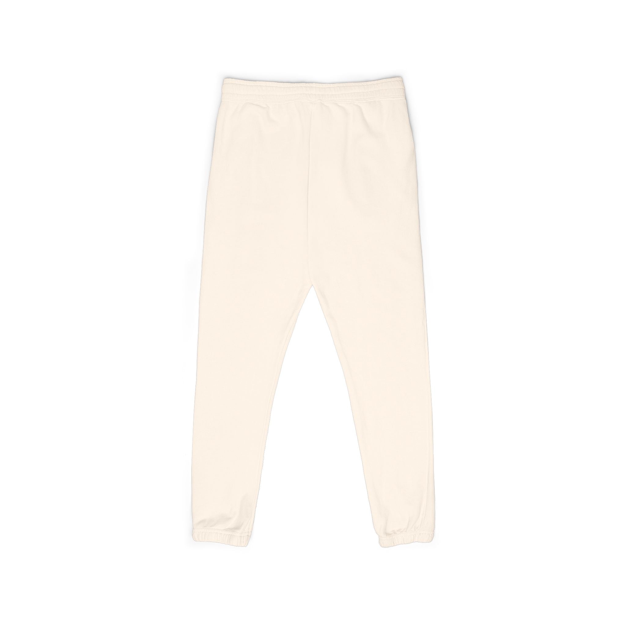 6 - Pants Sweats Vertical Script Multi Colors Joggers — Cozy Garment-Dyed Fleece Sweatpants with Side Text
