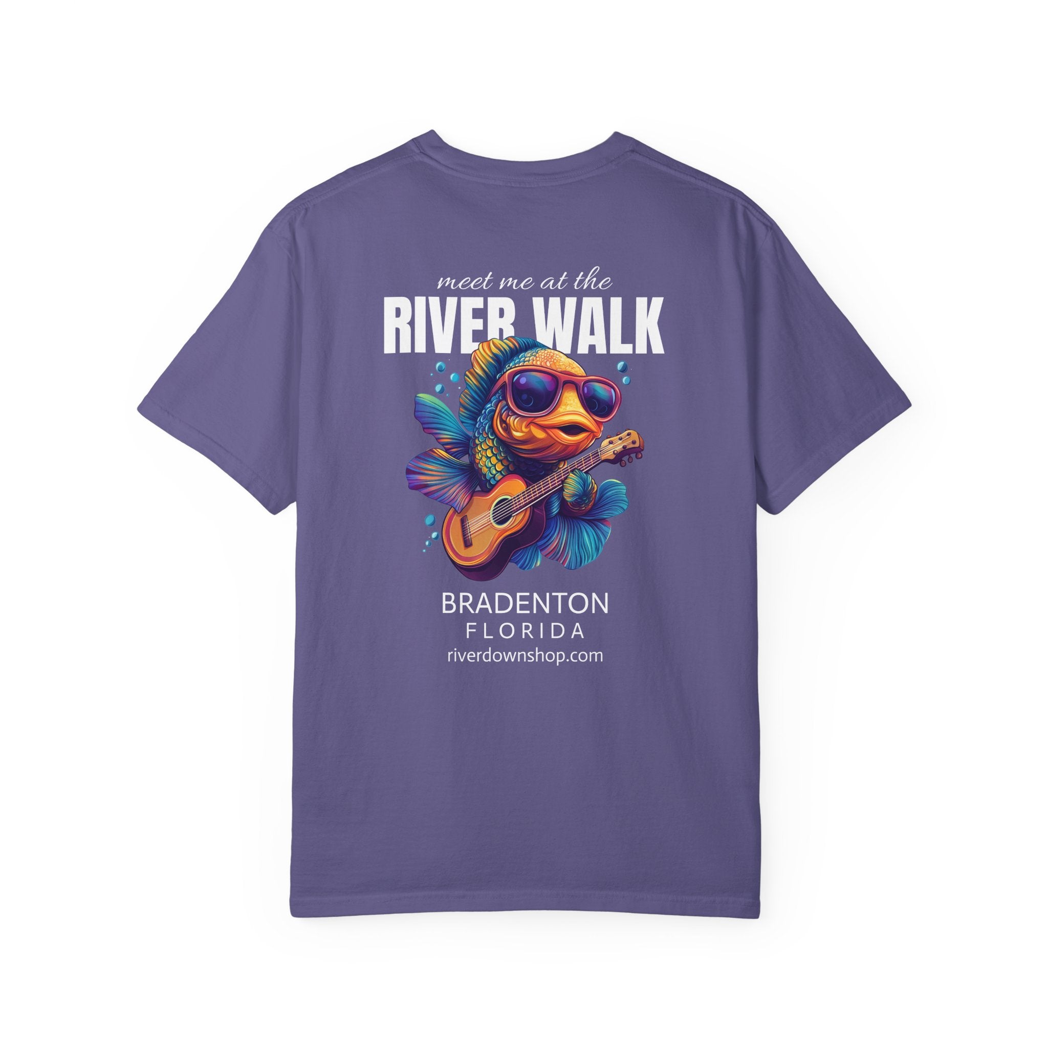 104 - Tee Multi Colors The River Walk - T-Shirt