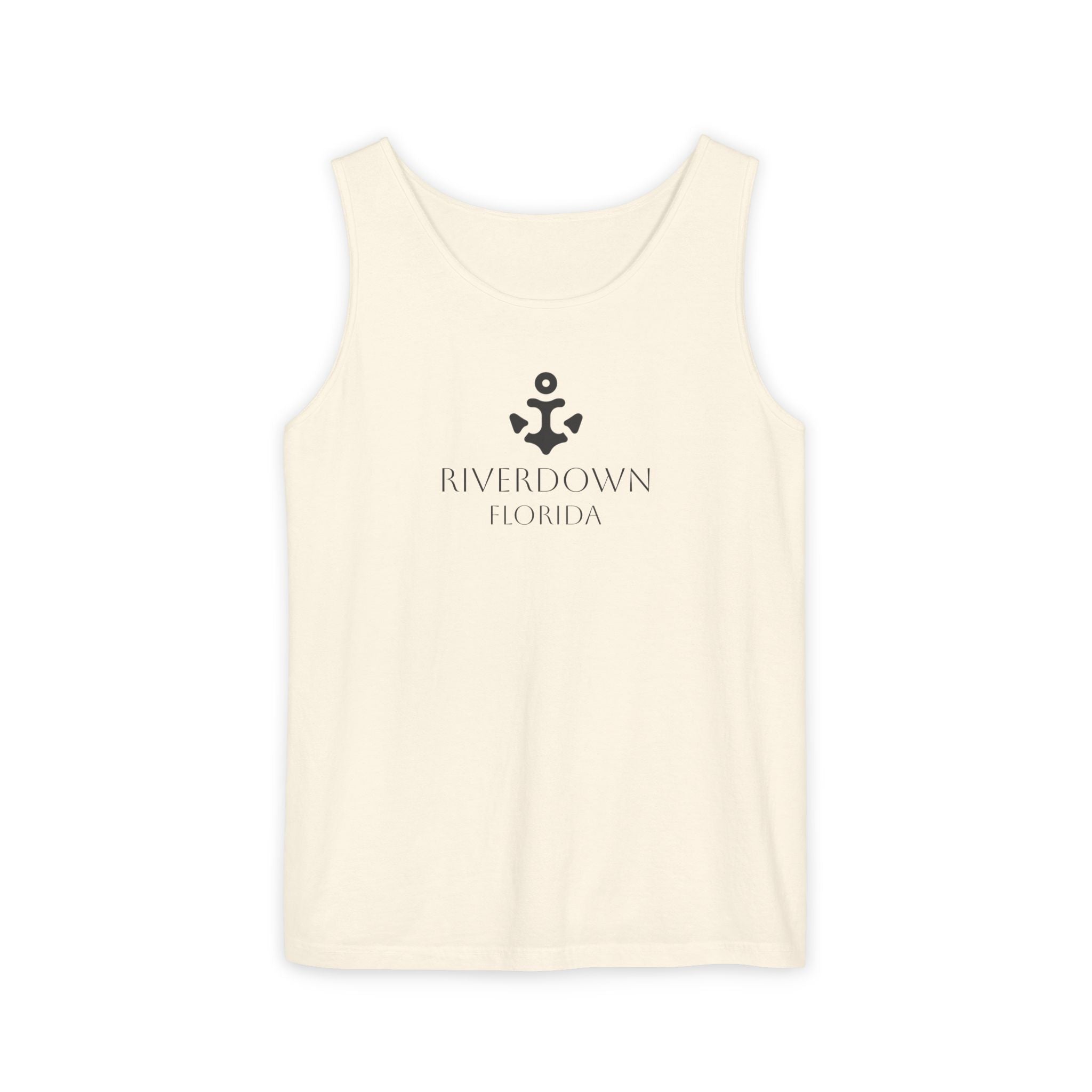 14 - Tank Top Multi Colors Coral Minimalist 'R|D' Monogram Tank Top — Lightweight Casual Summer Tee