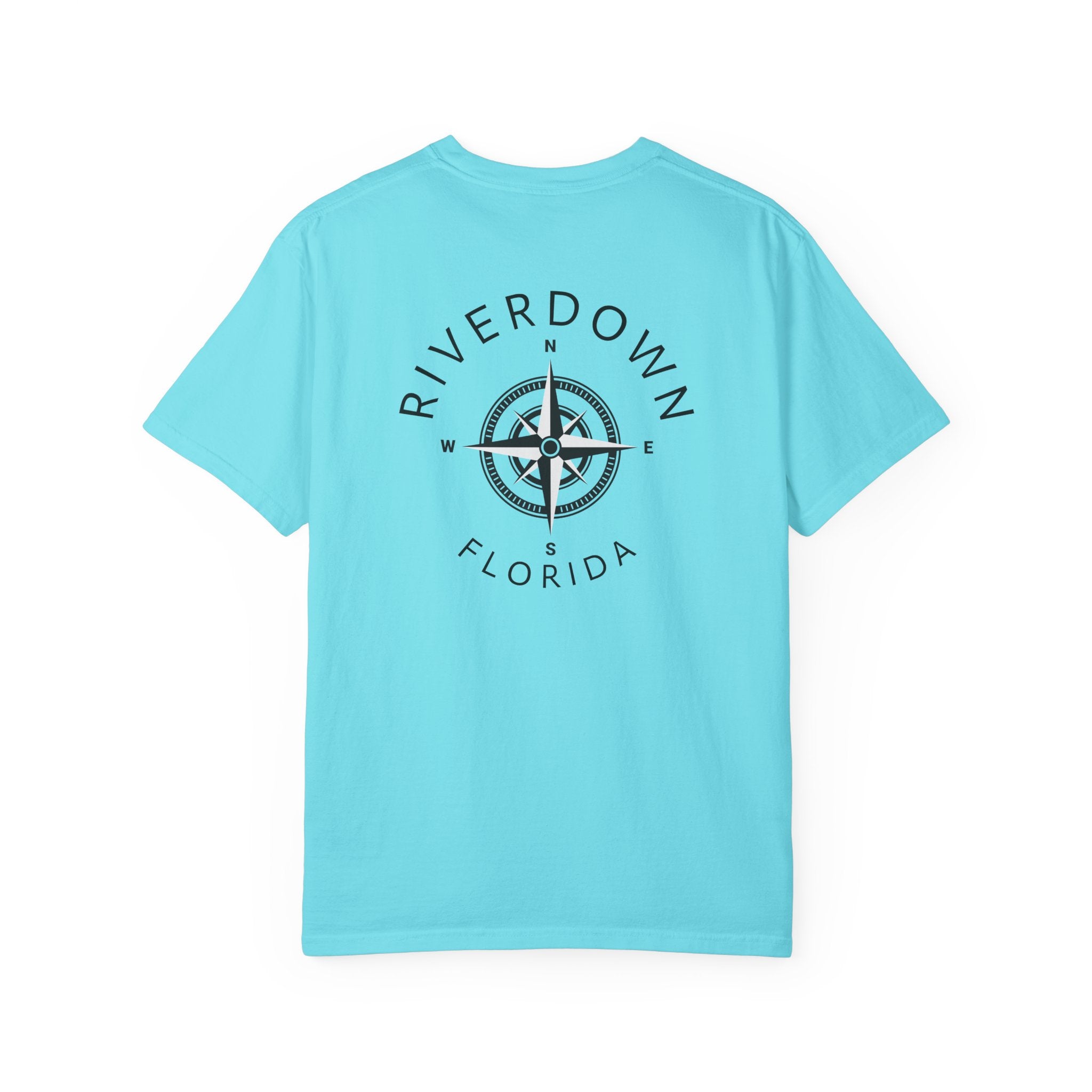 10 - Tee Multi Colors Compass — Minimalist Initials T-Shirt