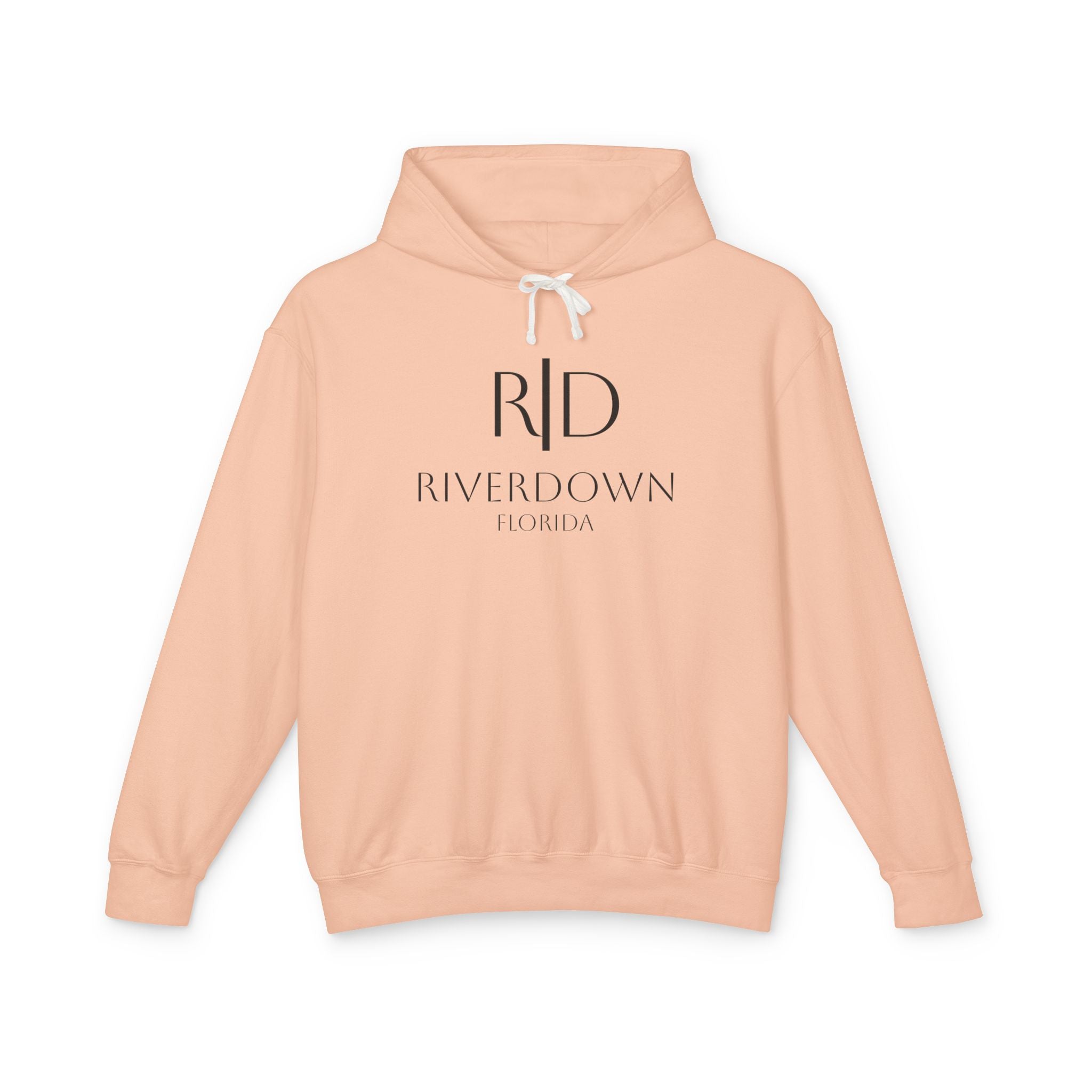 4 - Hoodie Multi Colors Coastal Logo Hoodie — Lightweight Pastel Blue Sweatshirt
