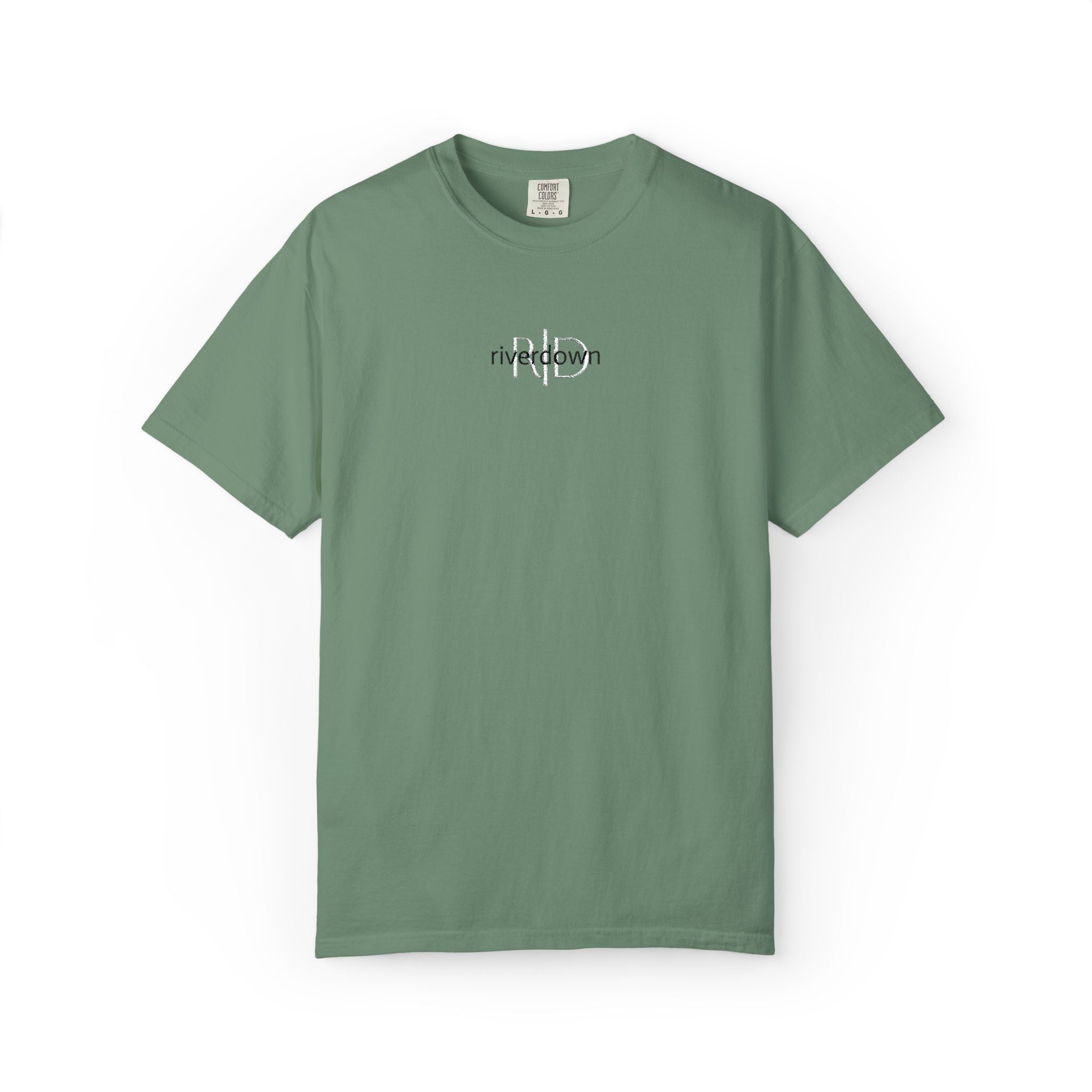101 - RD Embroidered T-Shirt with Small Distressed Script Logo