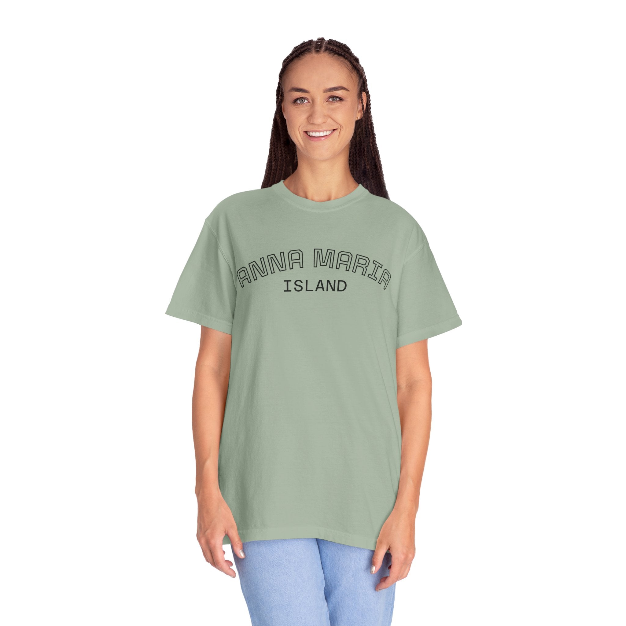 101 -  Tee Multi Colors Island Classic Tee — Minimalist Initials T-Shirt