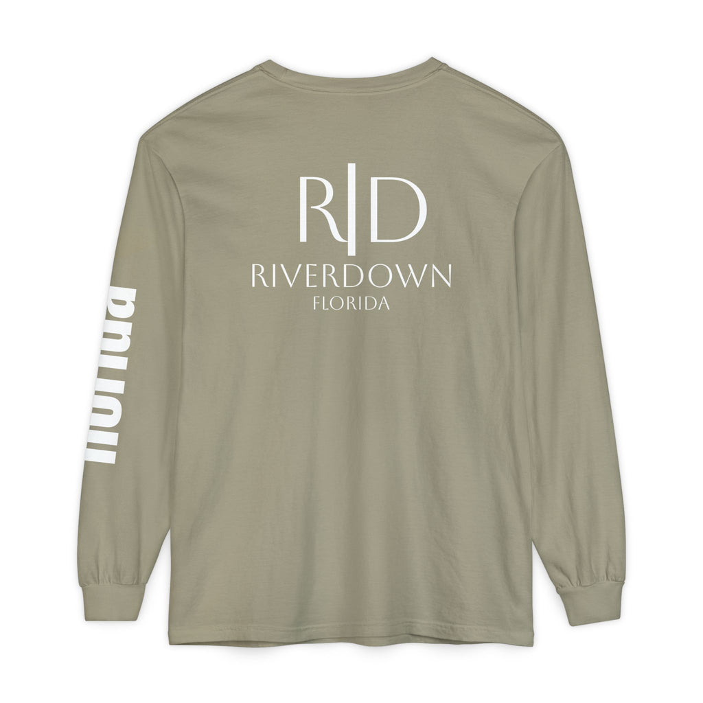 2 - Long Sleeve Tee Multi Colors 'R|D' — Florida Sleeve Graphic