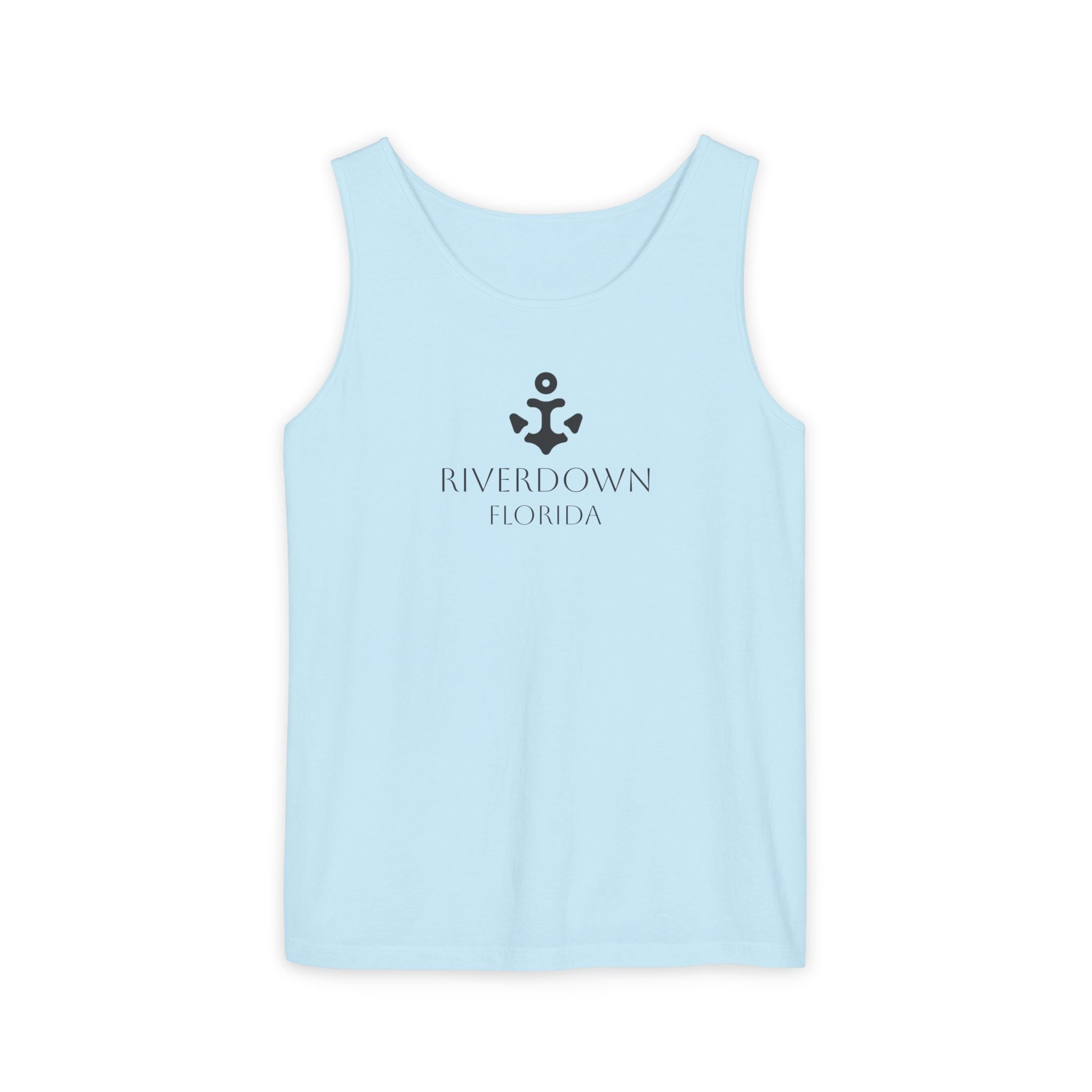 14 - Tank Top Multi Colors Coral Minimalist 'R|D' Monogram Tank Top — Lightweight Casual Summer Tee