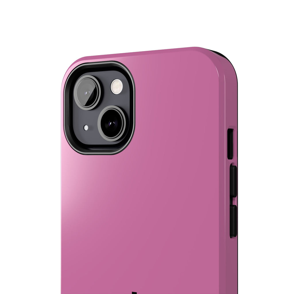 924 - Phone Case Pink Peddle — Durable Protective Phone Cover with Monogram Logo