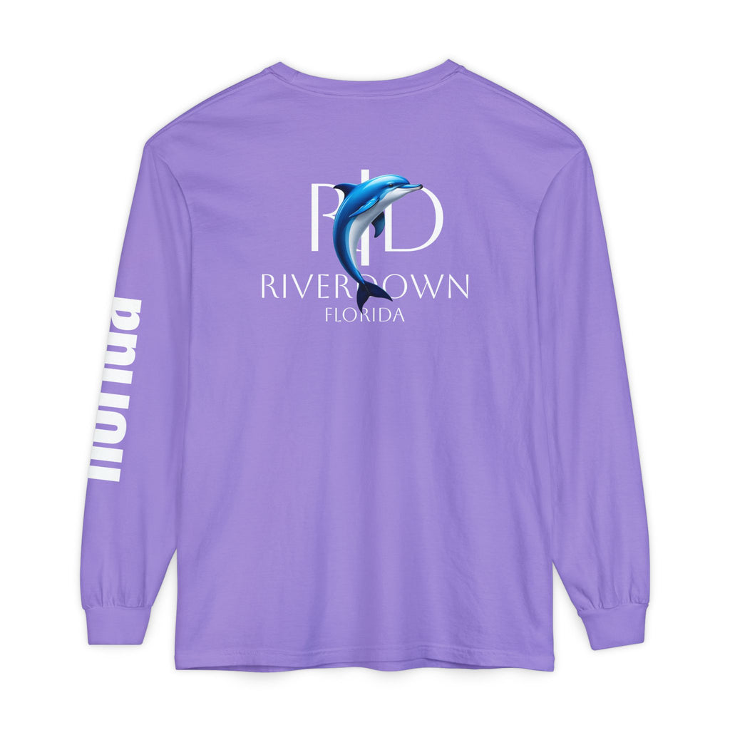 2 - Long Sleeve Tee Multi Colors 'R|D' — Florida Sleeve Graphic