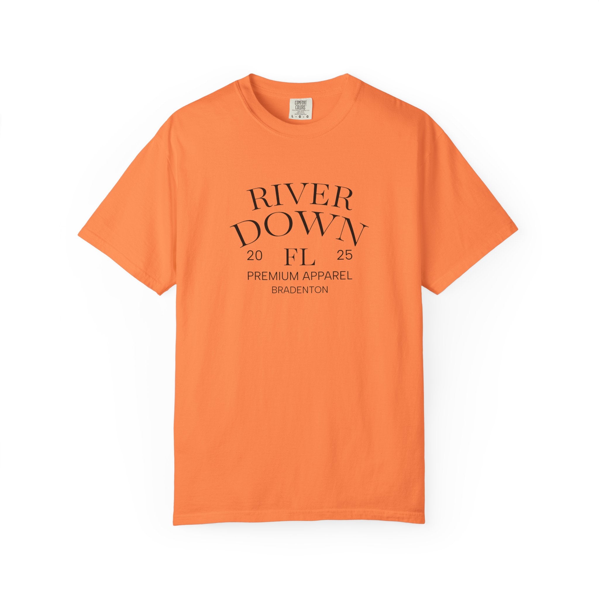 101 -  Tee Multi Colors Monogram R|D Plain Back Classic Tee — Minimalist Initials T-Shirt