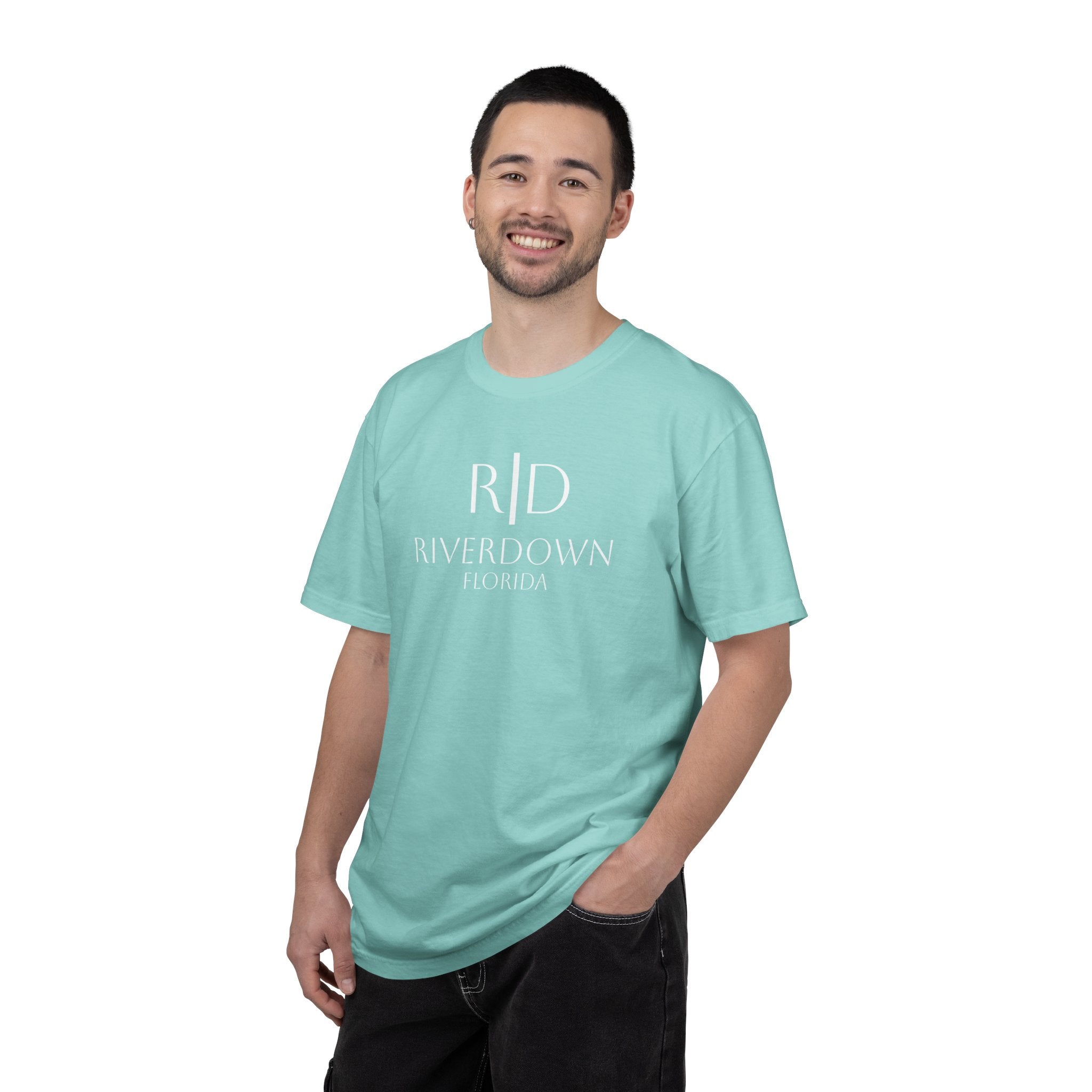 10 - Tee Multi Colors Marina Life 3 -  Minimalist Initials T-Shirt