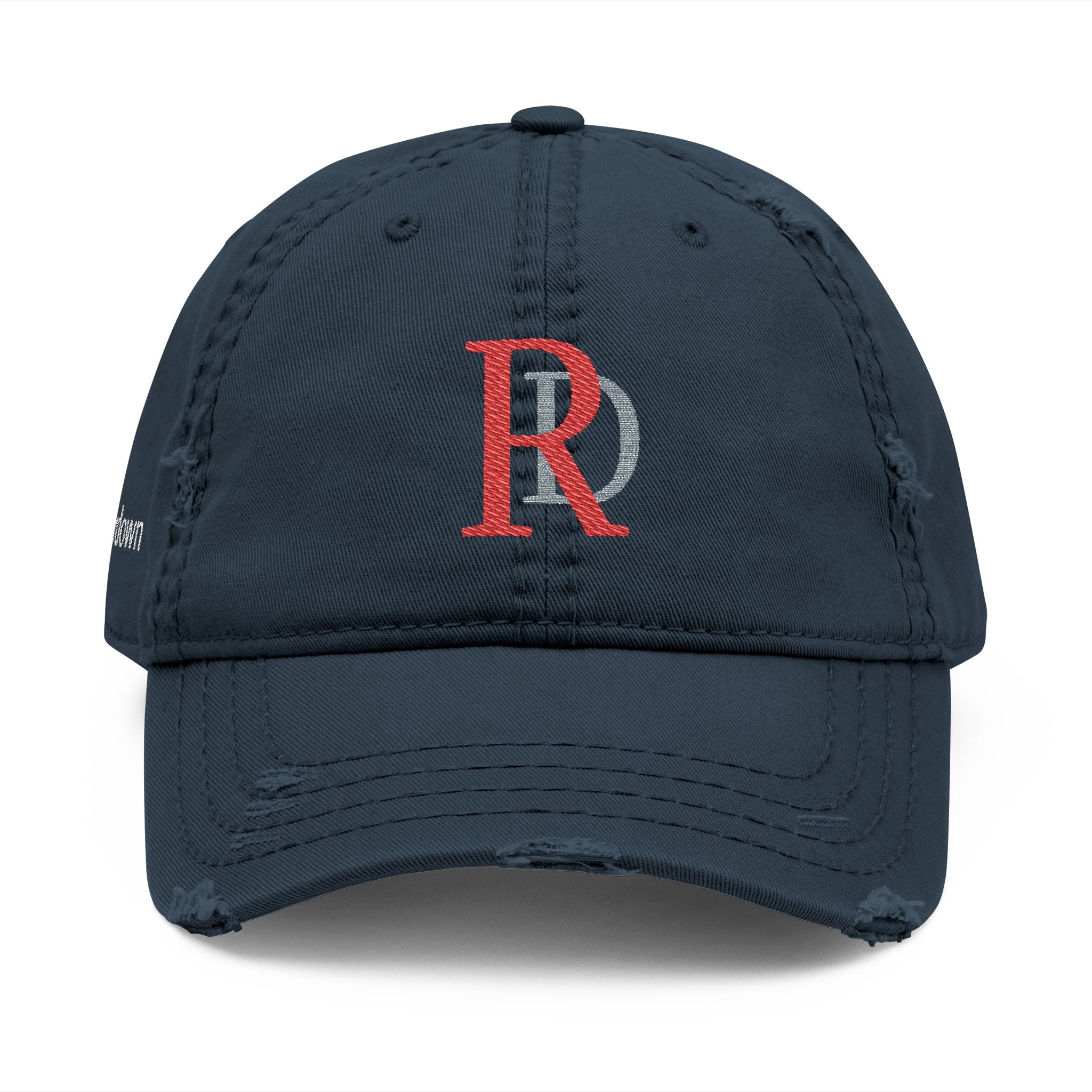 920 - Hat Multi Colors RD Distressed Embroidered 'Riverdown' Dad Hat – Vintage Washed Baseball Cap