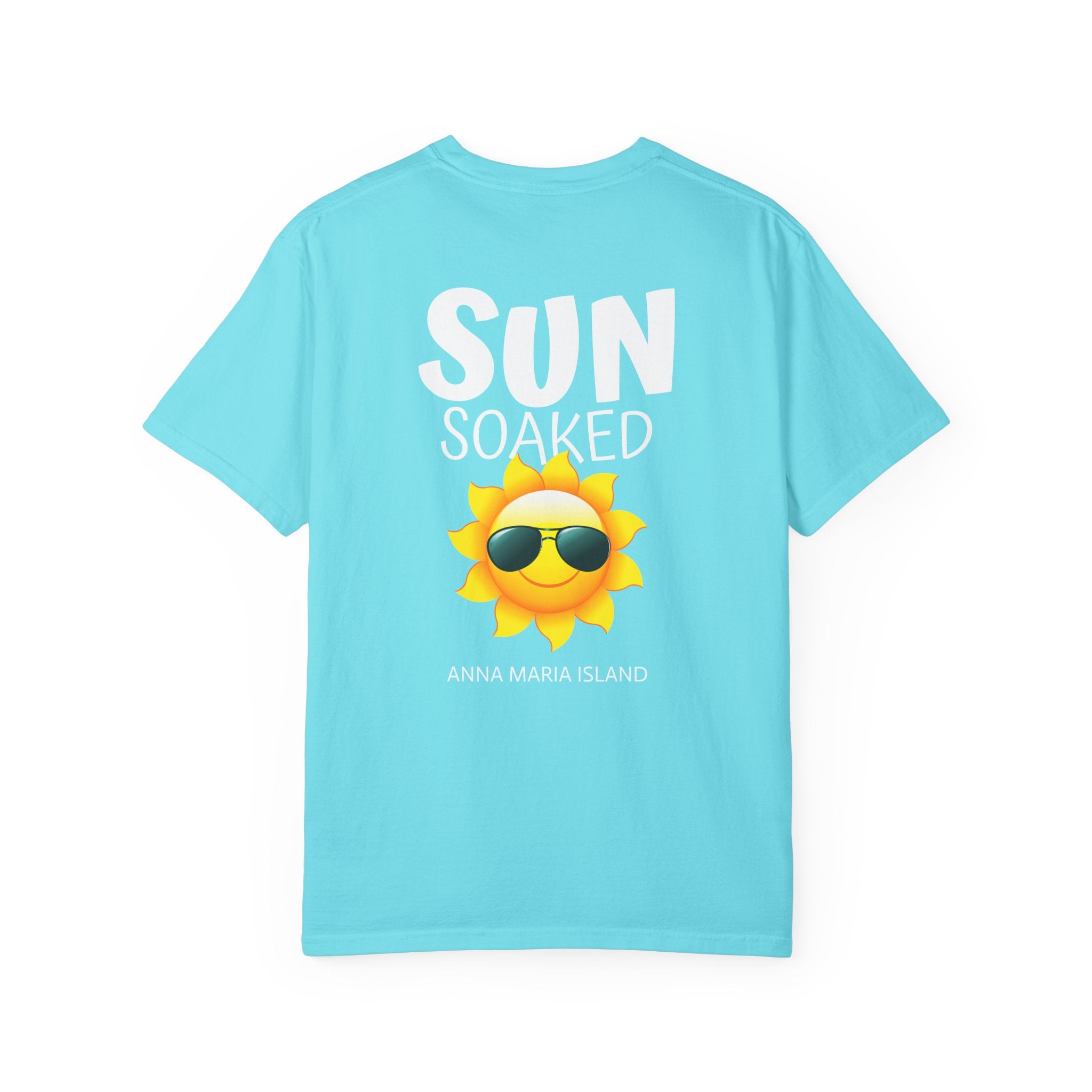 10 - Tee Multi Colors Sun Soaked 2 — Minimalist Initials T-Shirt