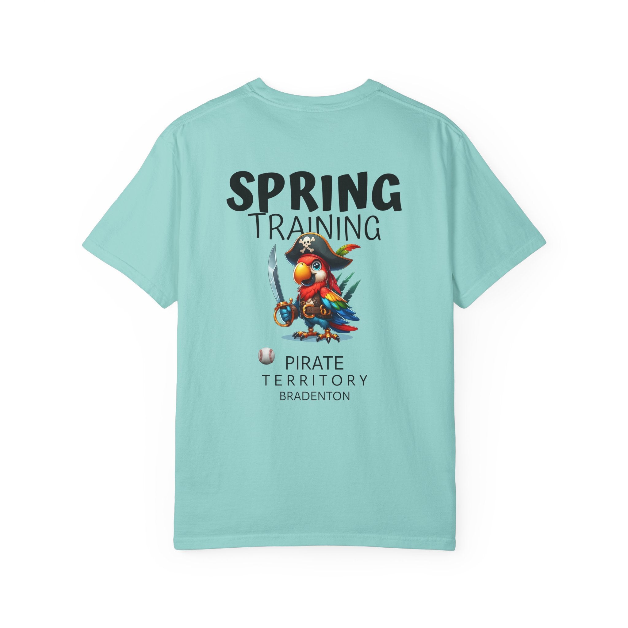 10 - Tee Multi Colors Spring Training Pirate -  Minimalist Initials T-Shirt