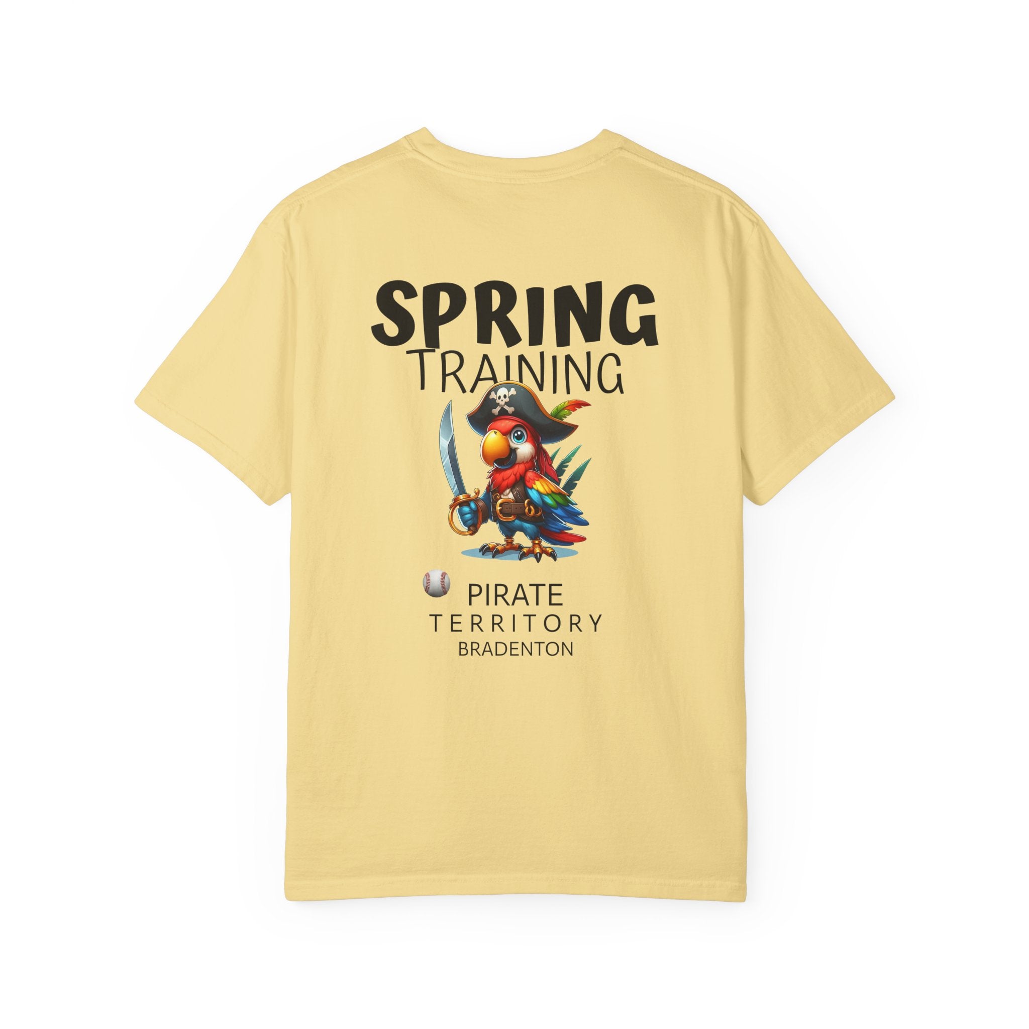 10 - Tee Multi Colors Spring Training Pirate -  Minimalist Initials T-Shirt