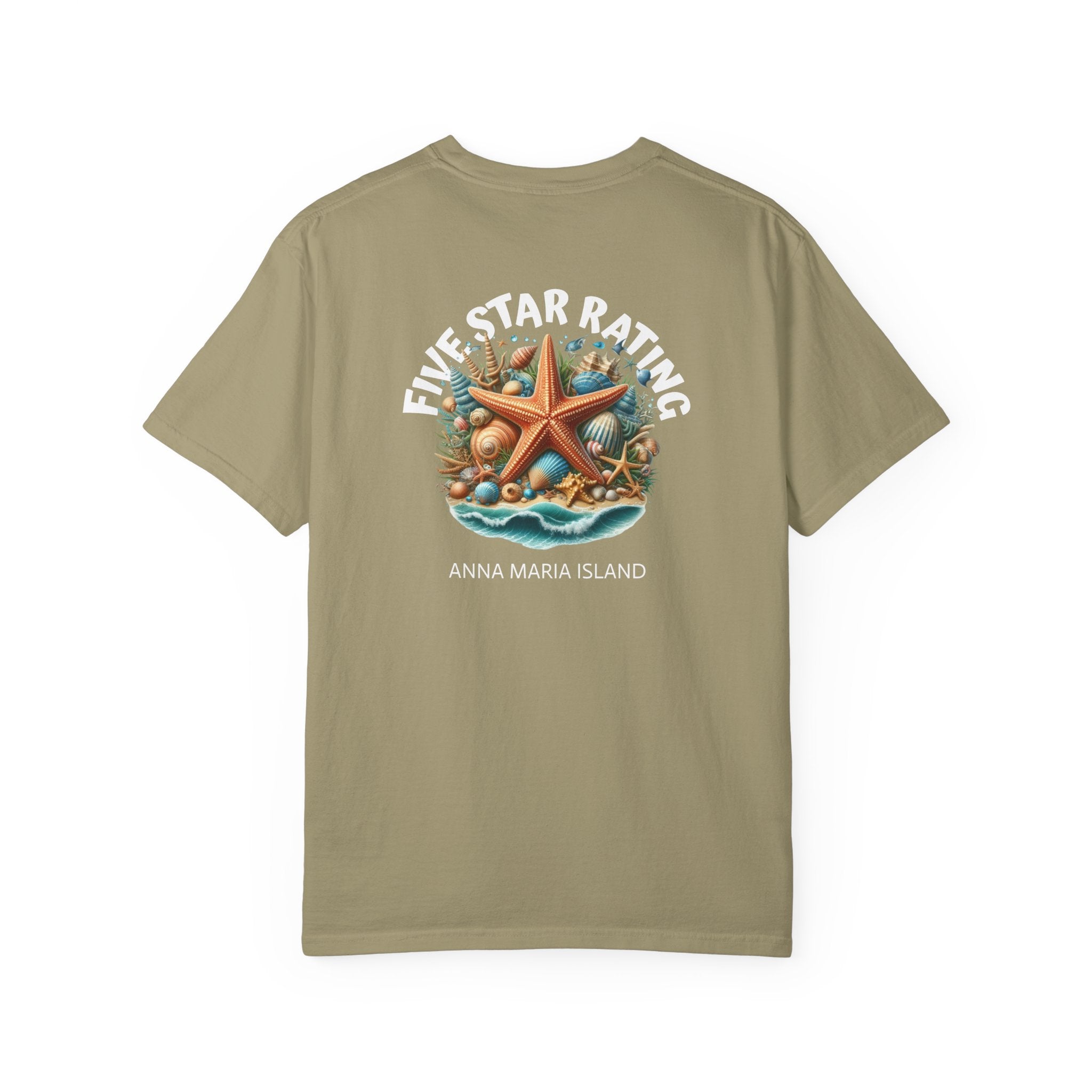 10 - Tee Multi Colors Five Star Rating 2 -  Minimalist Initials T-Shirt