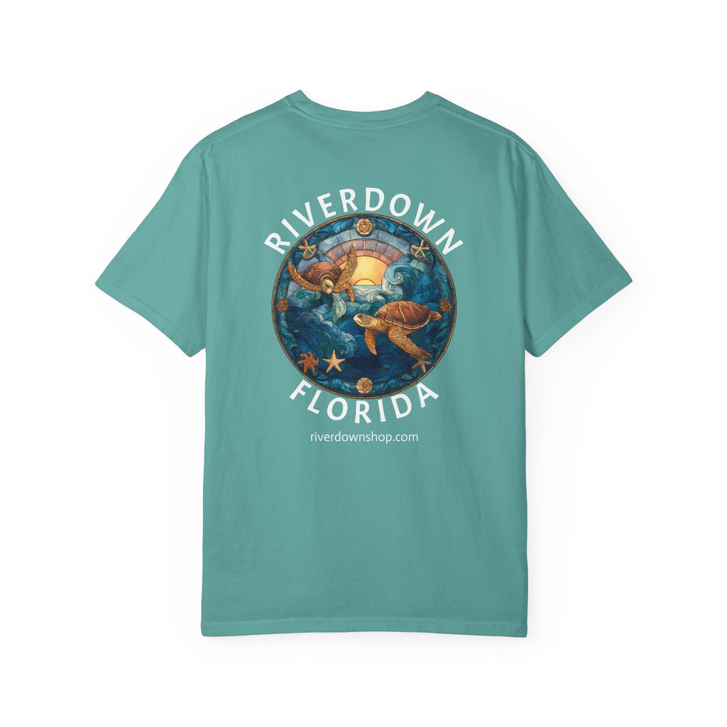 104 - Tee Multi Colors Stained Glass T-Shirt