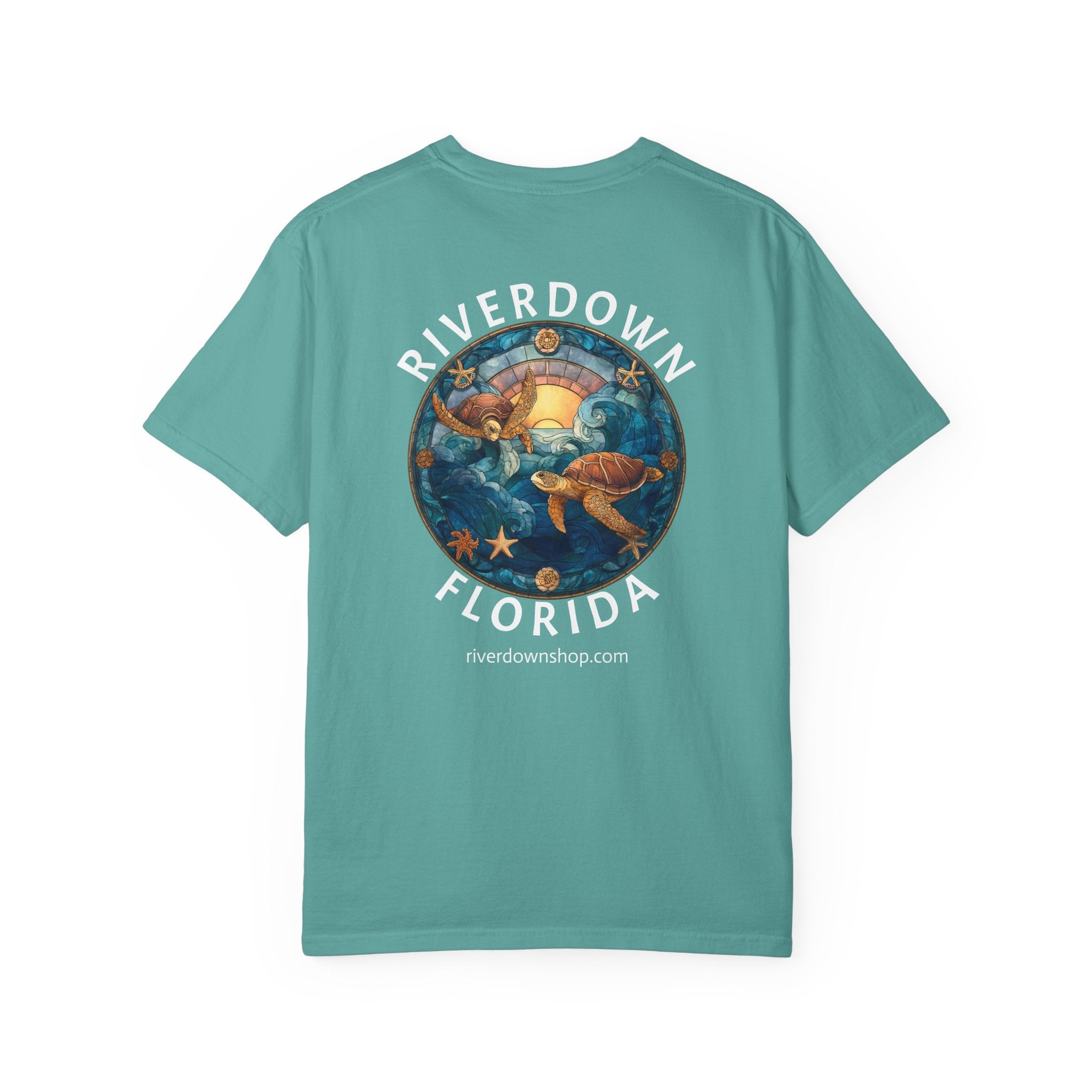 104 - Tee Multi Colors Stained Glass T-Shirt