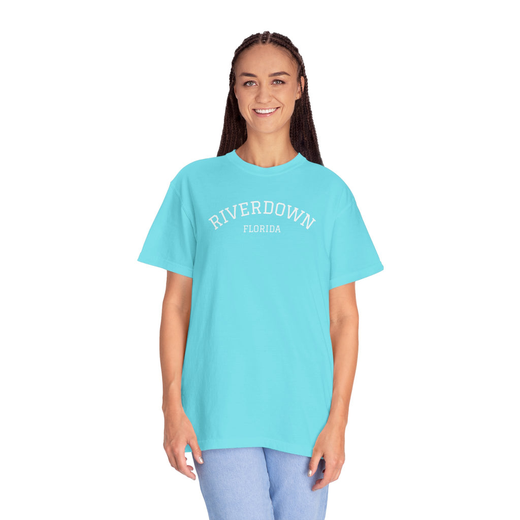 10 - Tee Multi Colors Beach Volleyball Minimalist Initials T-Shirt