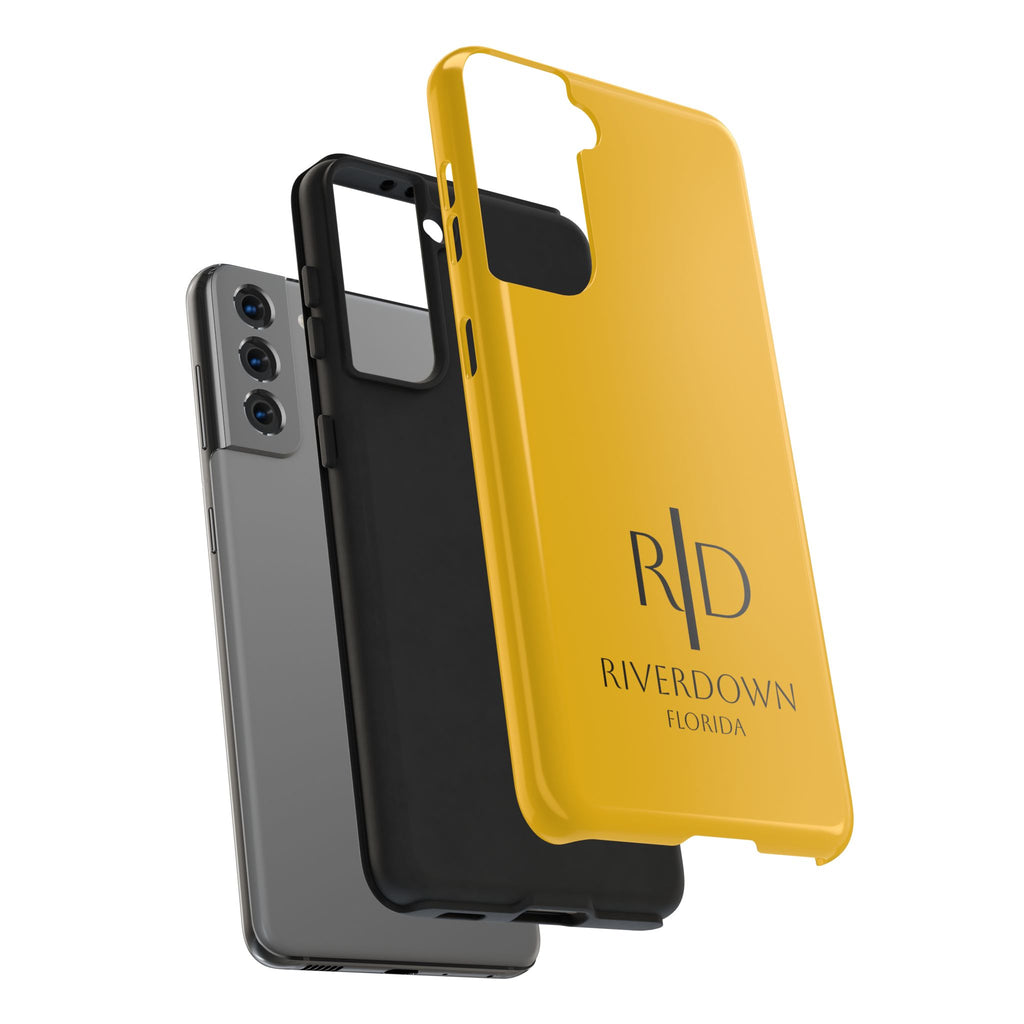 924 - Phone Case Sunburst — Durable Protective Phone Cover with Monogram Logo