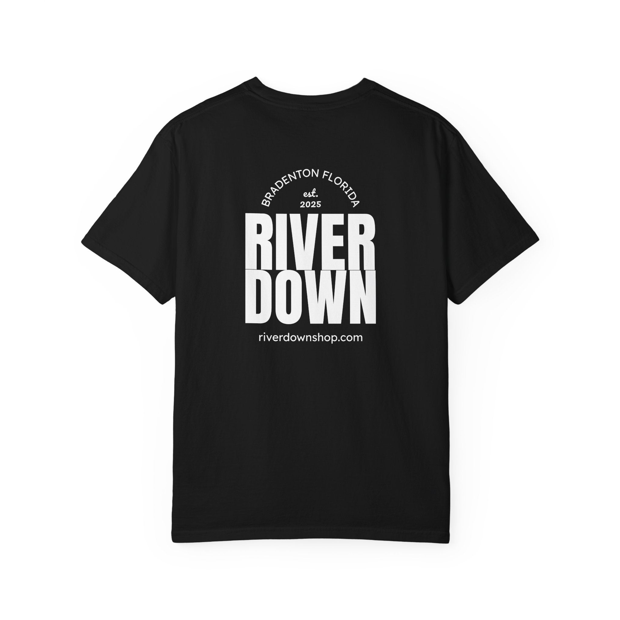 101 -  Tee Multi Colors Monogram R|D River Down Shop Classic Tee — Minimalist Initials T-Shirt