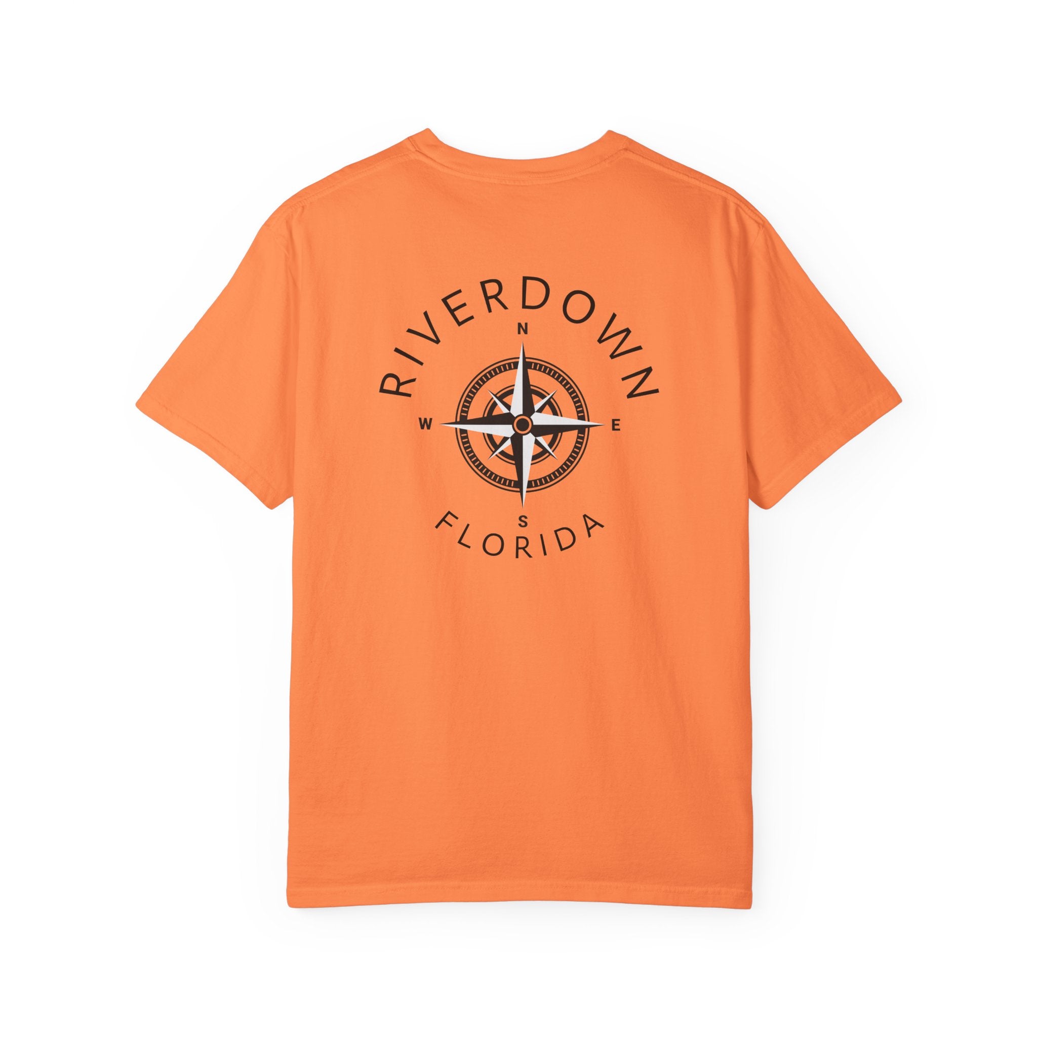 10 - Tee Multi Colors Compass — Minimalist Initials T-Shirt
