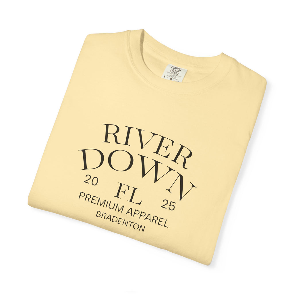 101 -  Tee Multi Colors Monogram R|D Plain Back Classic Tee — Minimalist Initials T-Shirt