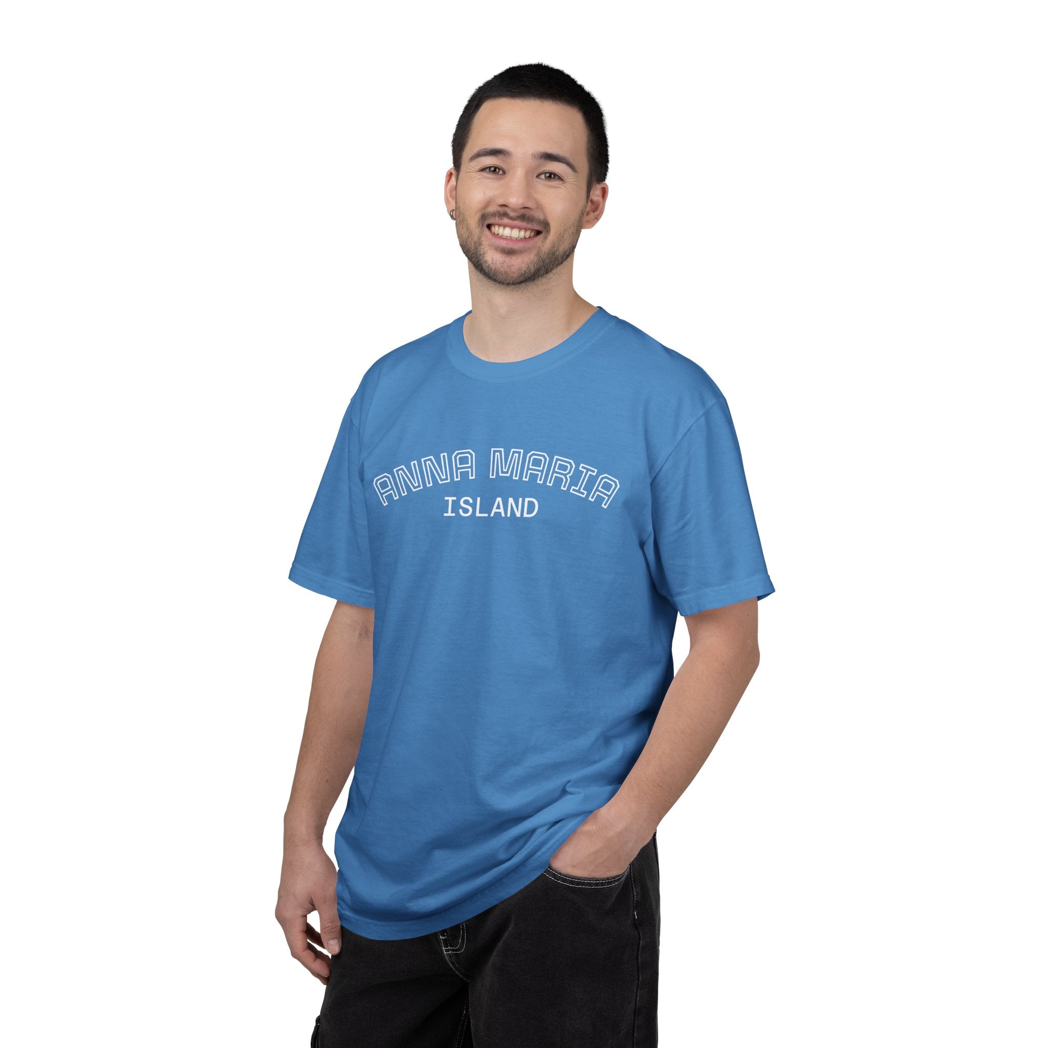 101 -  Tee Multi Colors Island Classic Tee — Minimalist Initials T-Shirt