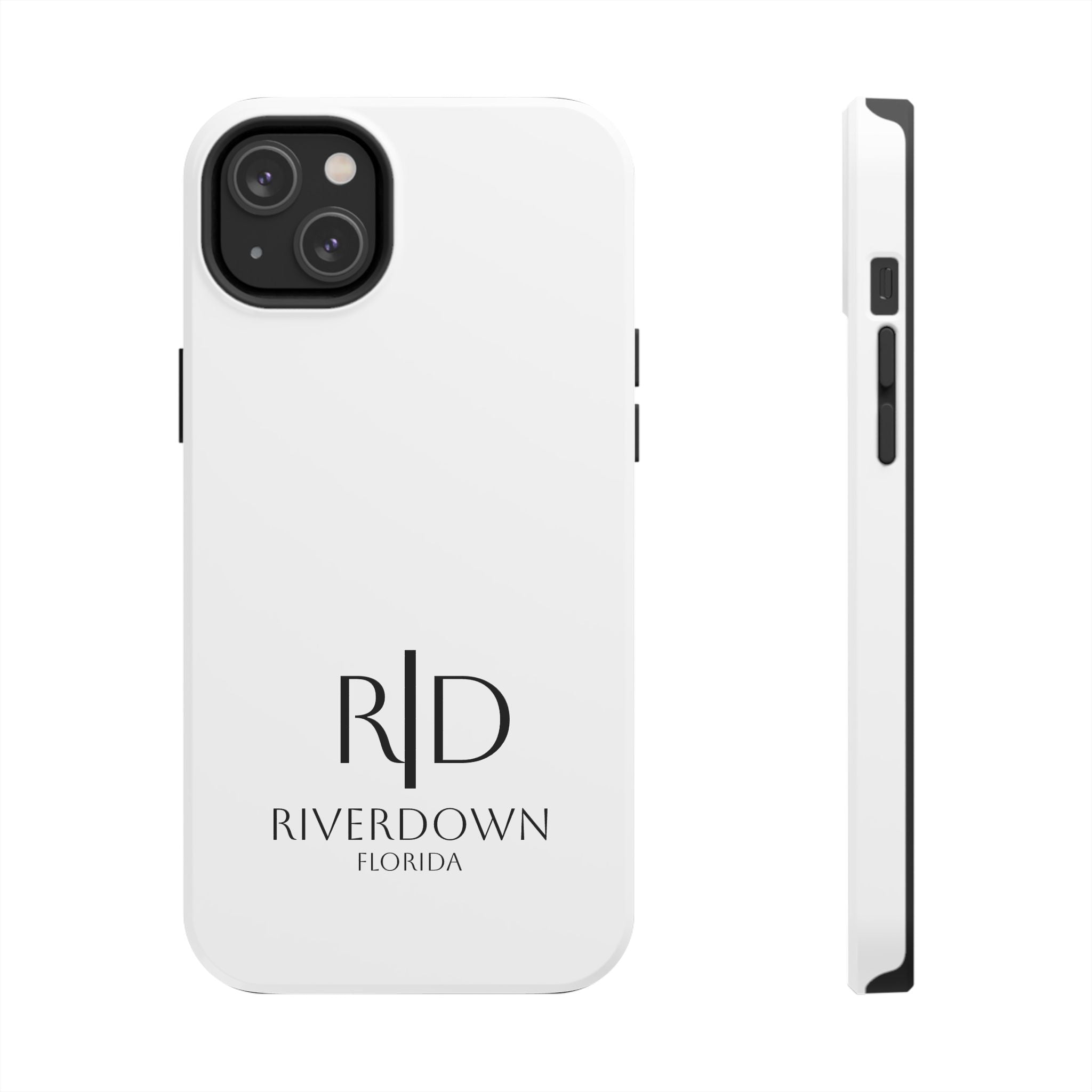 924 - Phone Case White Cap Riverdown Florida Tough Phone Case – Slim Protective iPhone Cover with R|D Logo